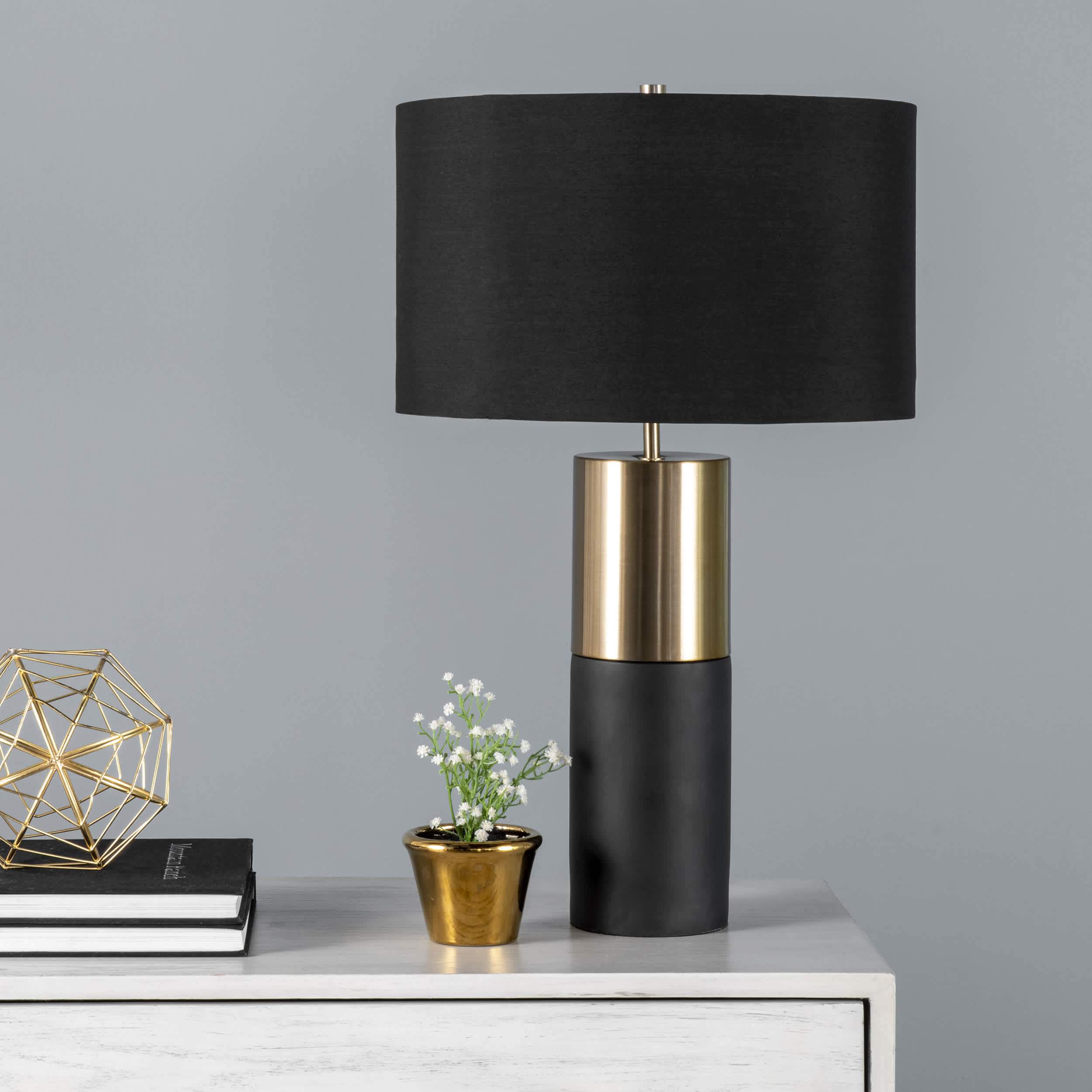 Vesey 24 Modern Concrete Table Lamp - Image 3