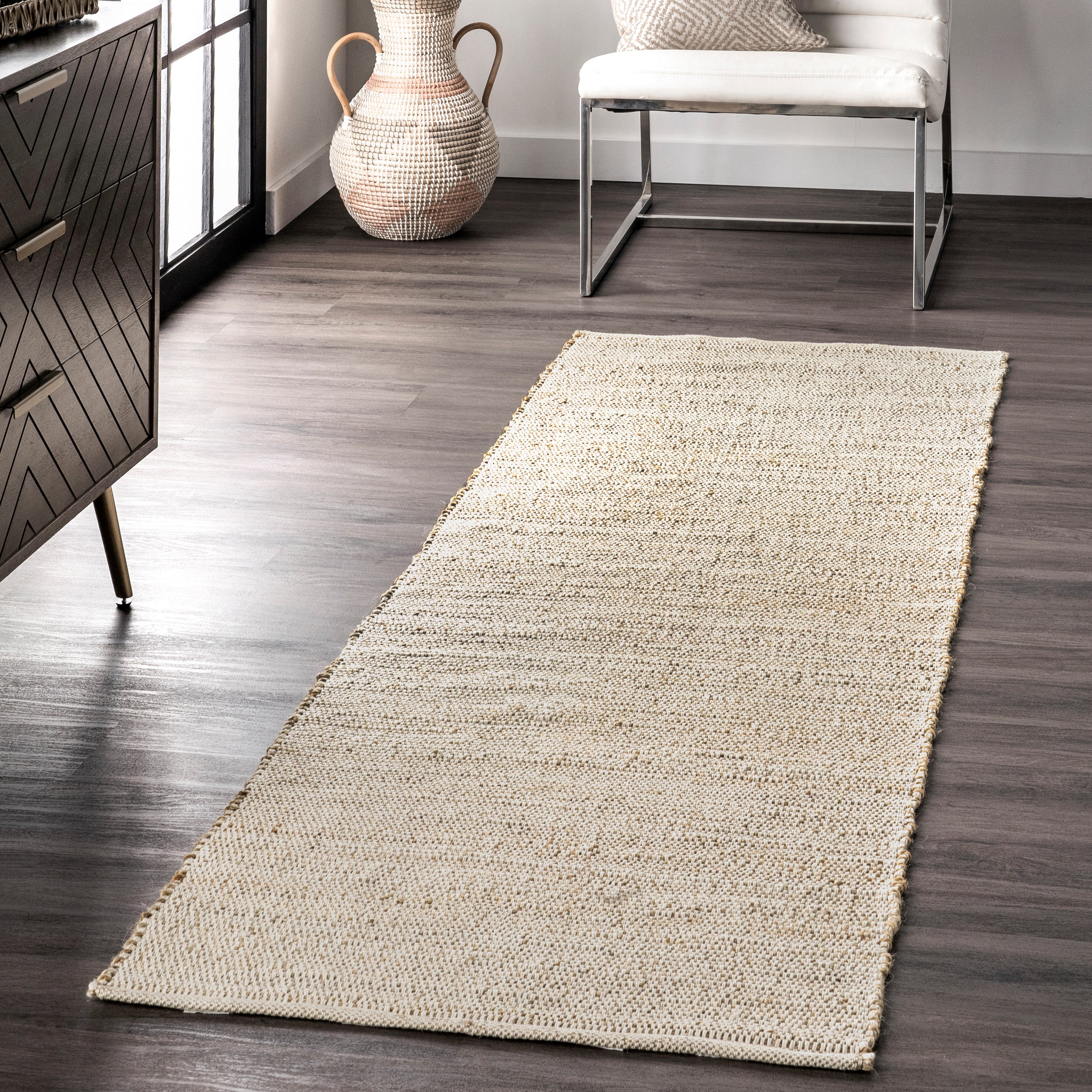 Elfriede Farmhouse Jute Blend Area Rug - Image 11