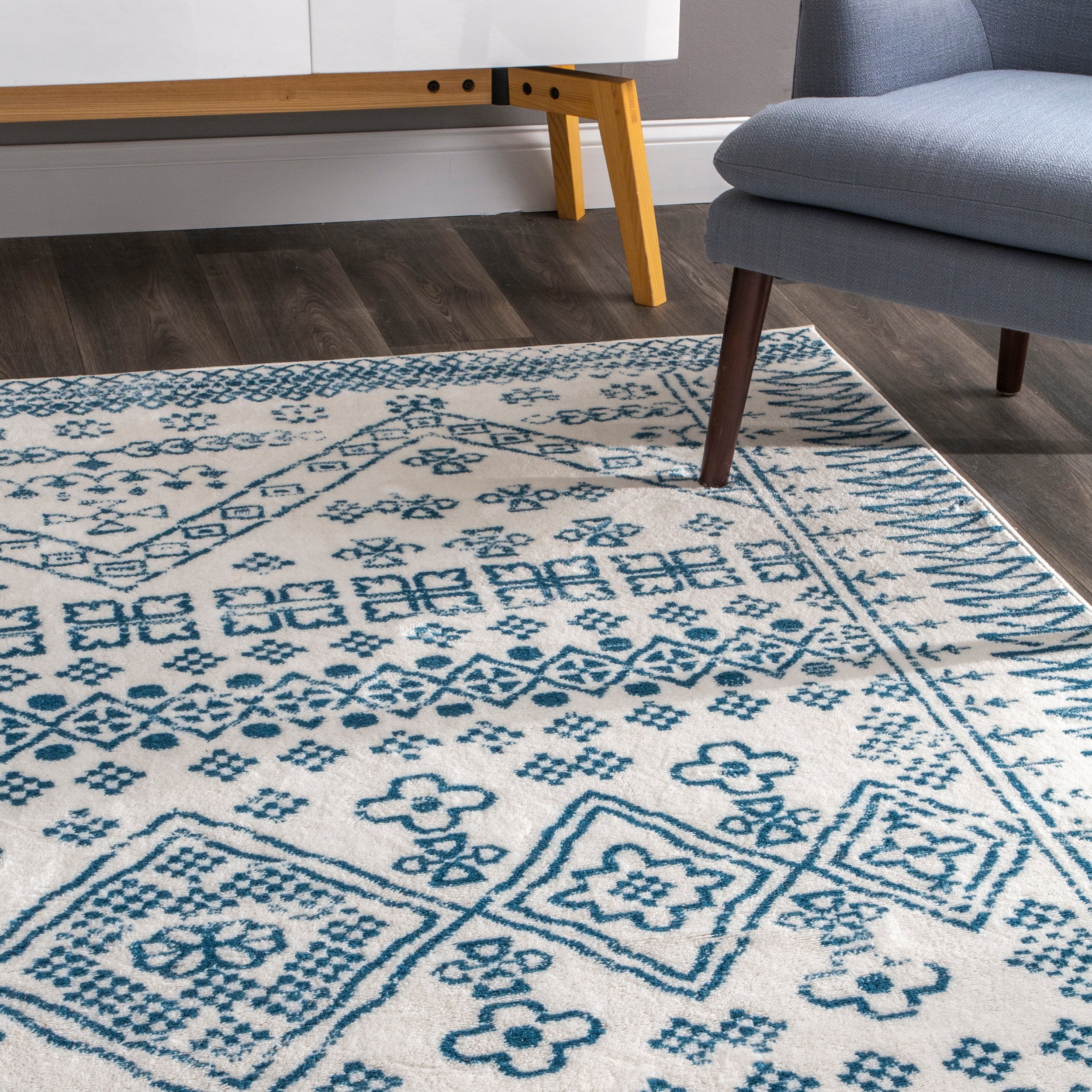 Transitional Moroccan Frances Area Rug - Image 24