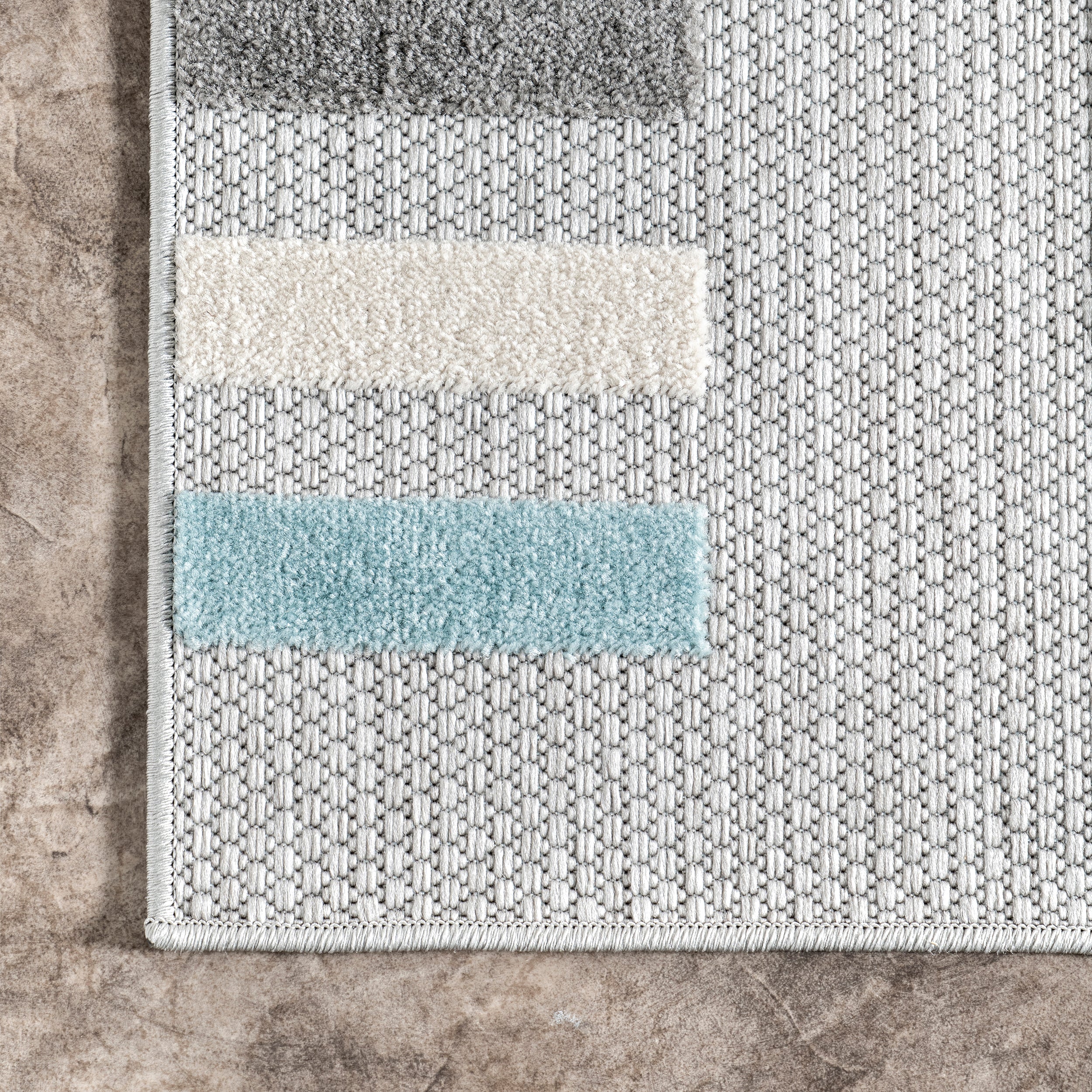 Adali Contemporary Striped Indoor/Outdoor Area Rug - Image 5