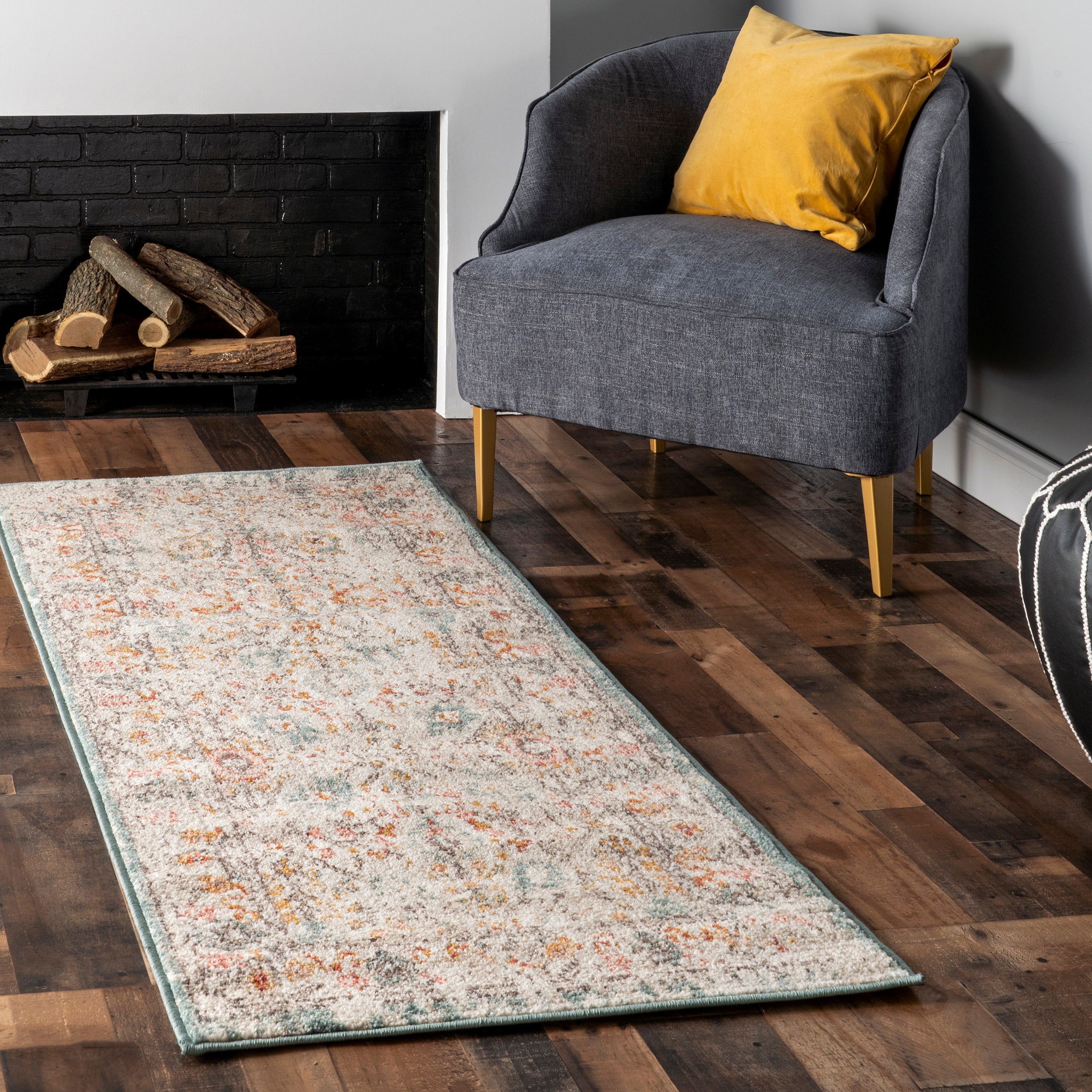 Lenore Vintage Floral Area Rug - Image 11
