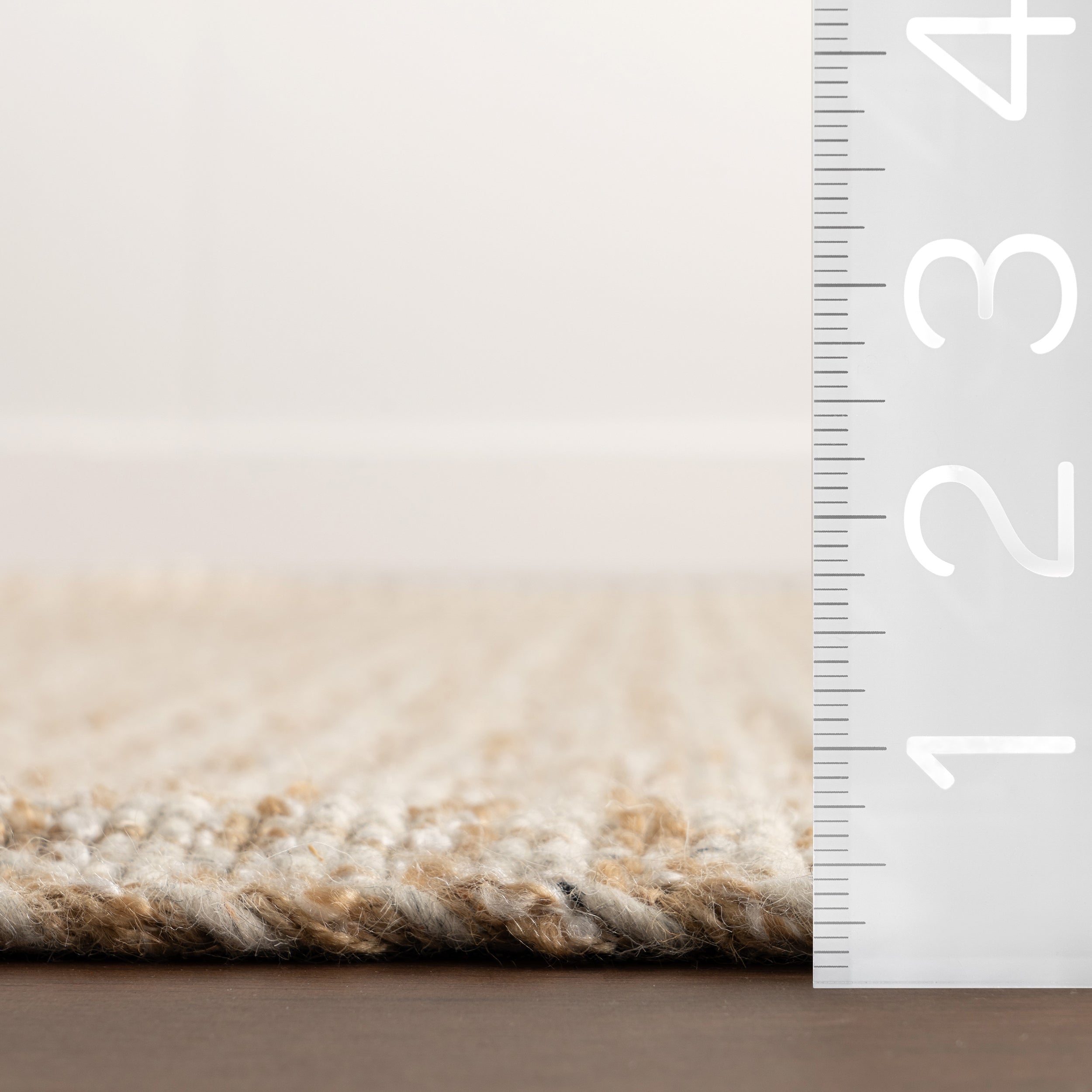 Galene Checkered Wool Area Rug - Image 3