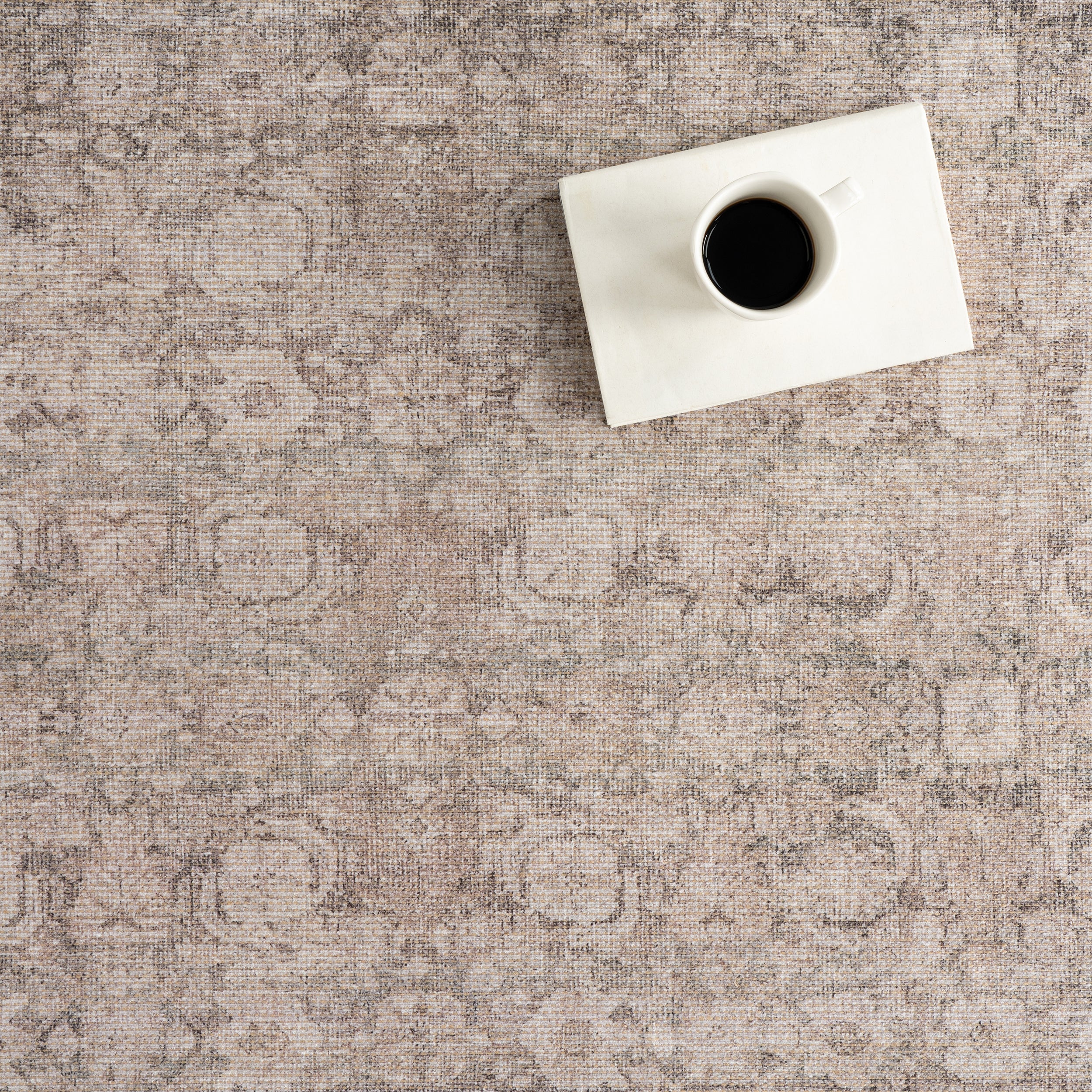 Hillstone Collection Delphi Traditional Vintage Medallion Area Rug - Image 7