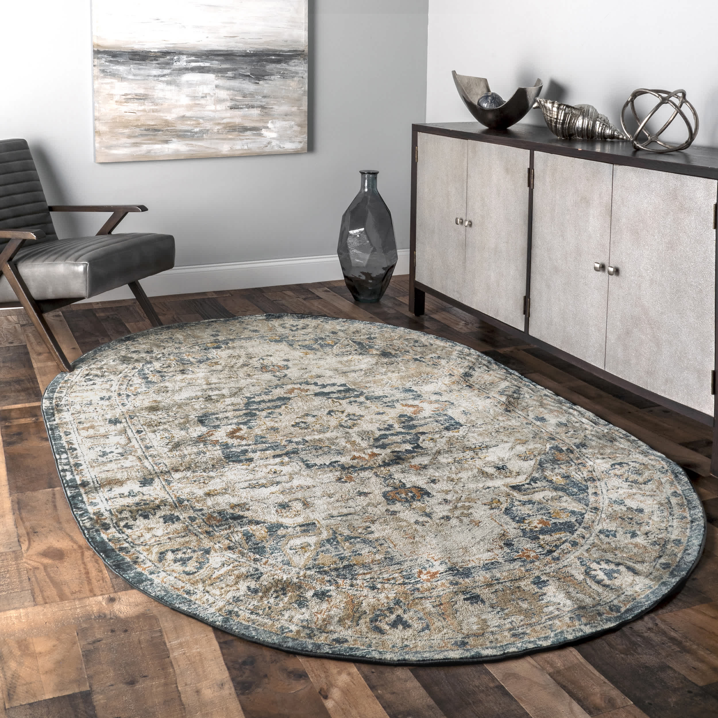 Josephine Winged Cartouche Area Rug - Image 11