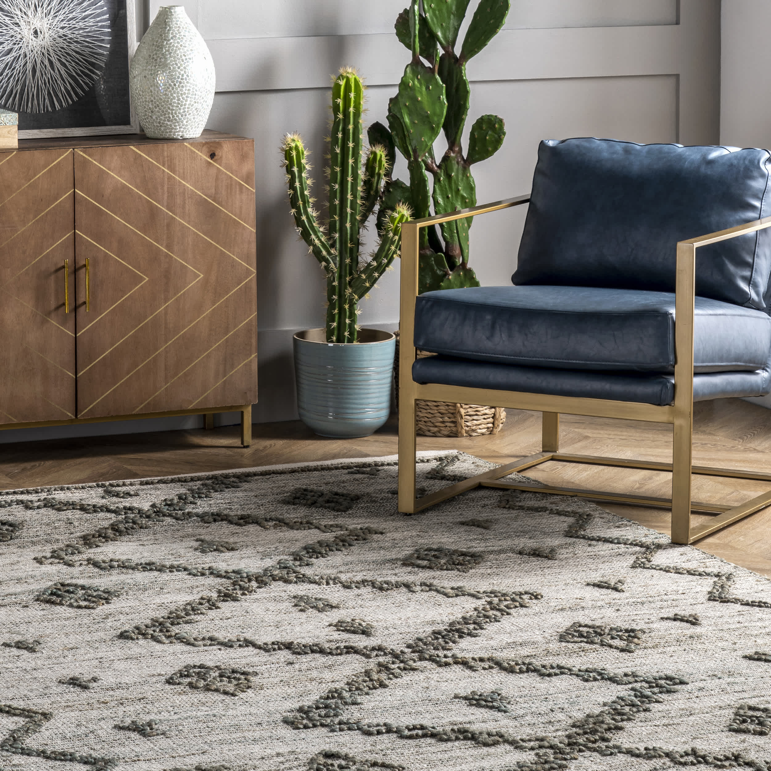 Handmade Moroccan Julianne Jute Area Rug - Image 20