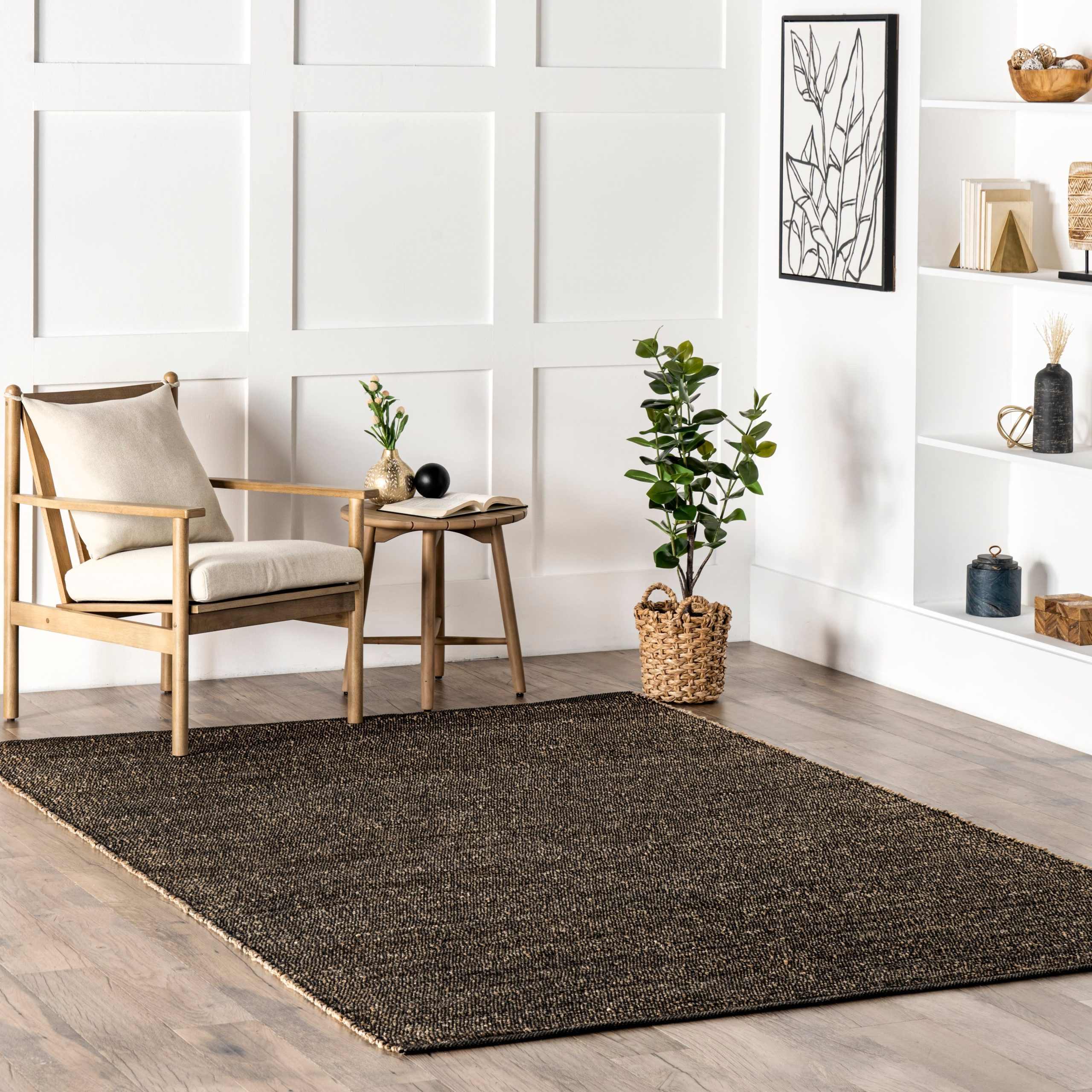 Elfriede Farmhouse Jute Blend Area Rug - Image 22