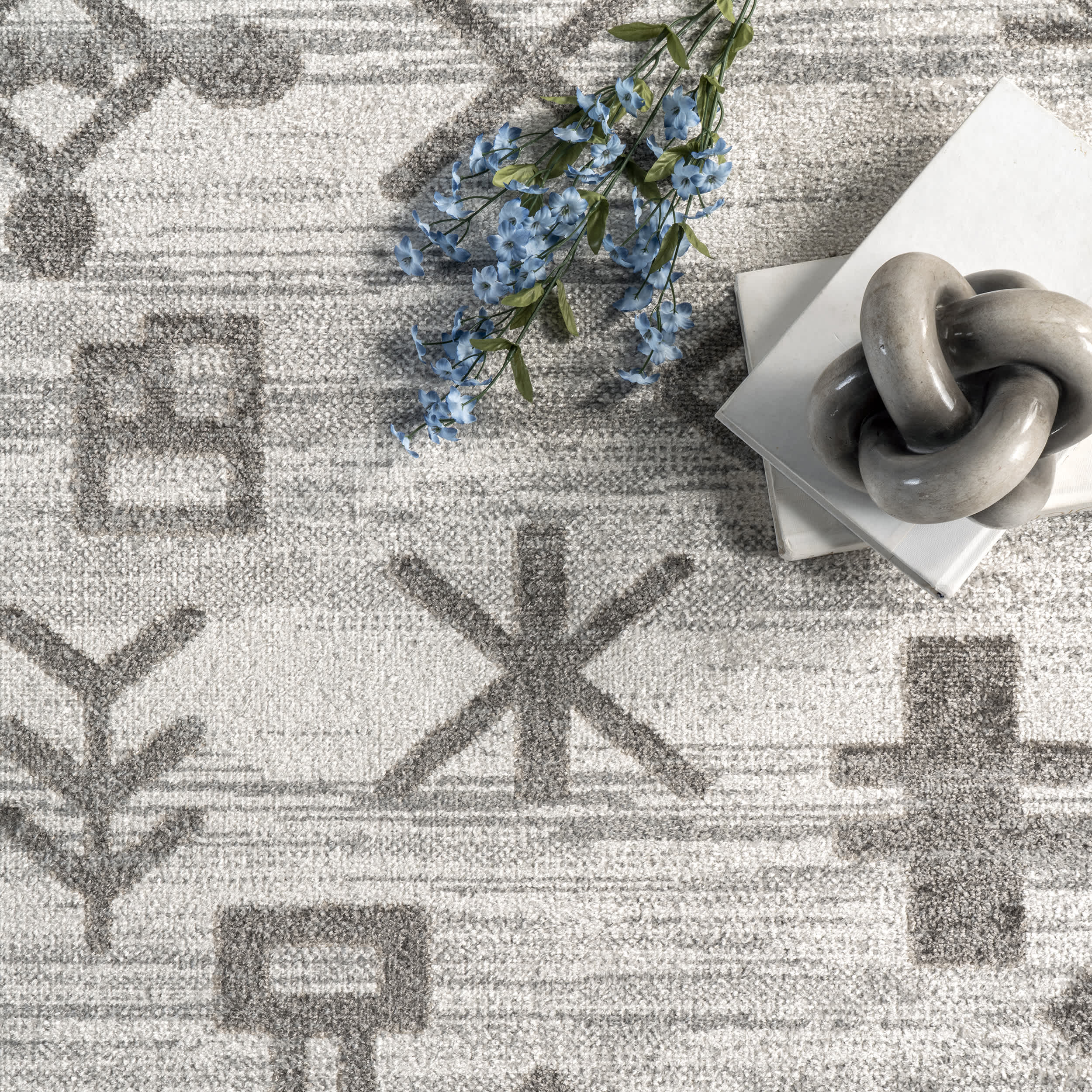 Rhonda Washable Symbolism Area Rug - Image 6