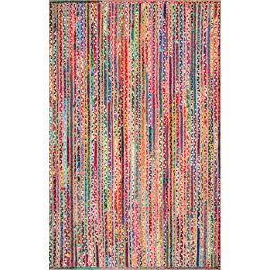 Aleen Braided Cotton/Jute Area Rug