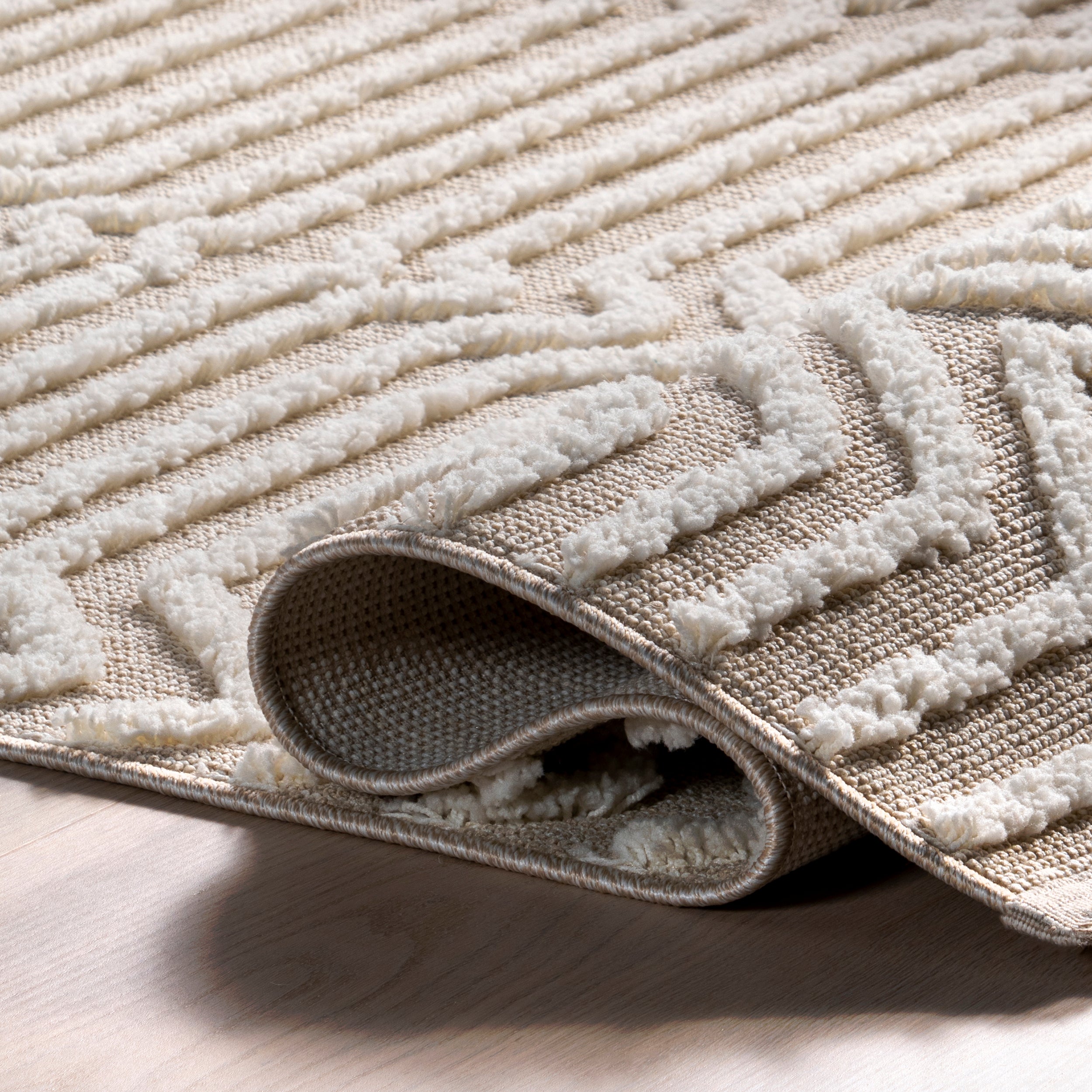 Briallyn Modern Waves Tassel Area Rug - Image 4