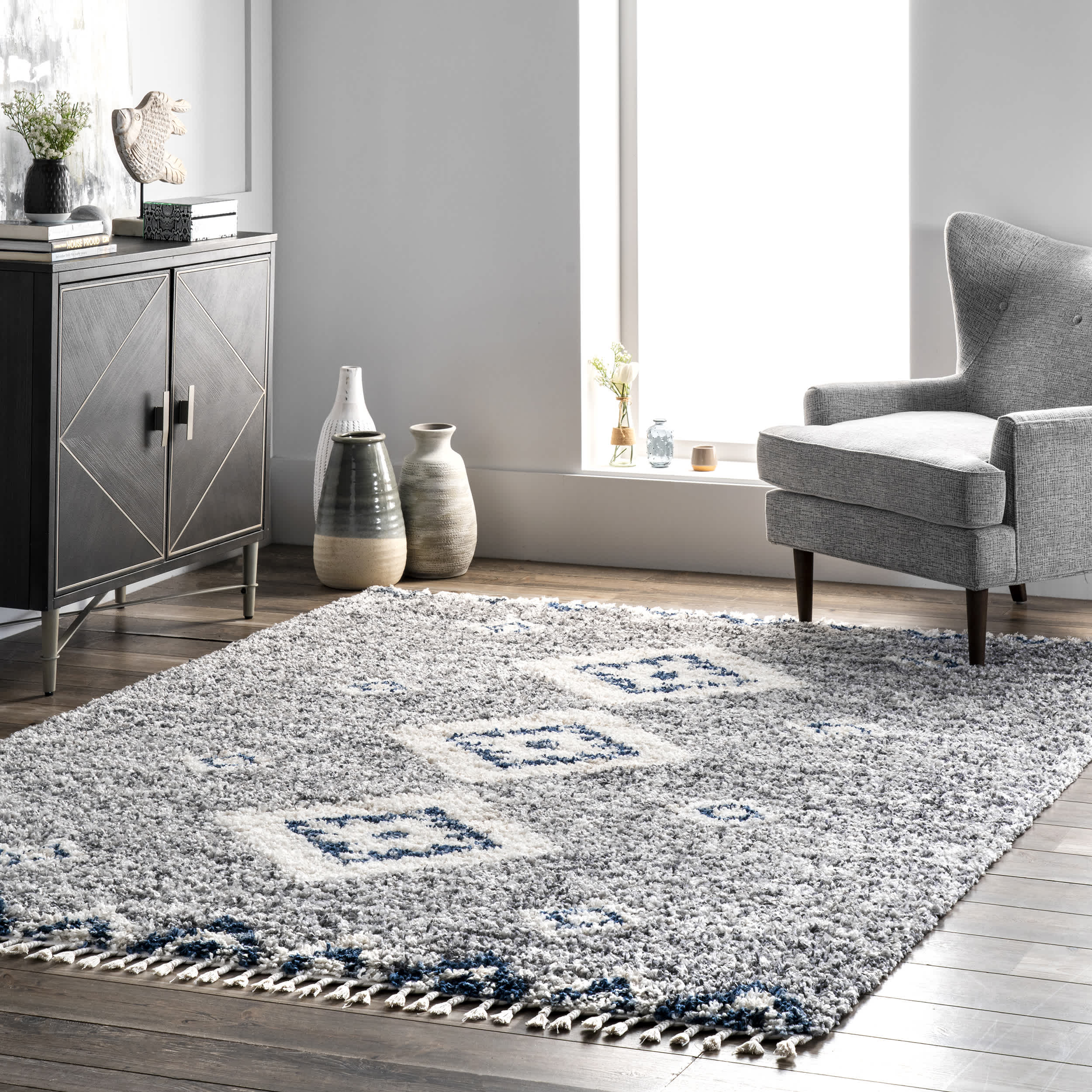 Transitional Regina Shag Area Rug - Image 15