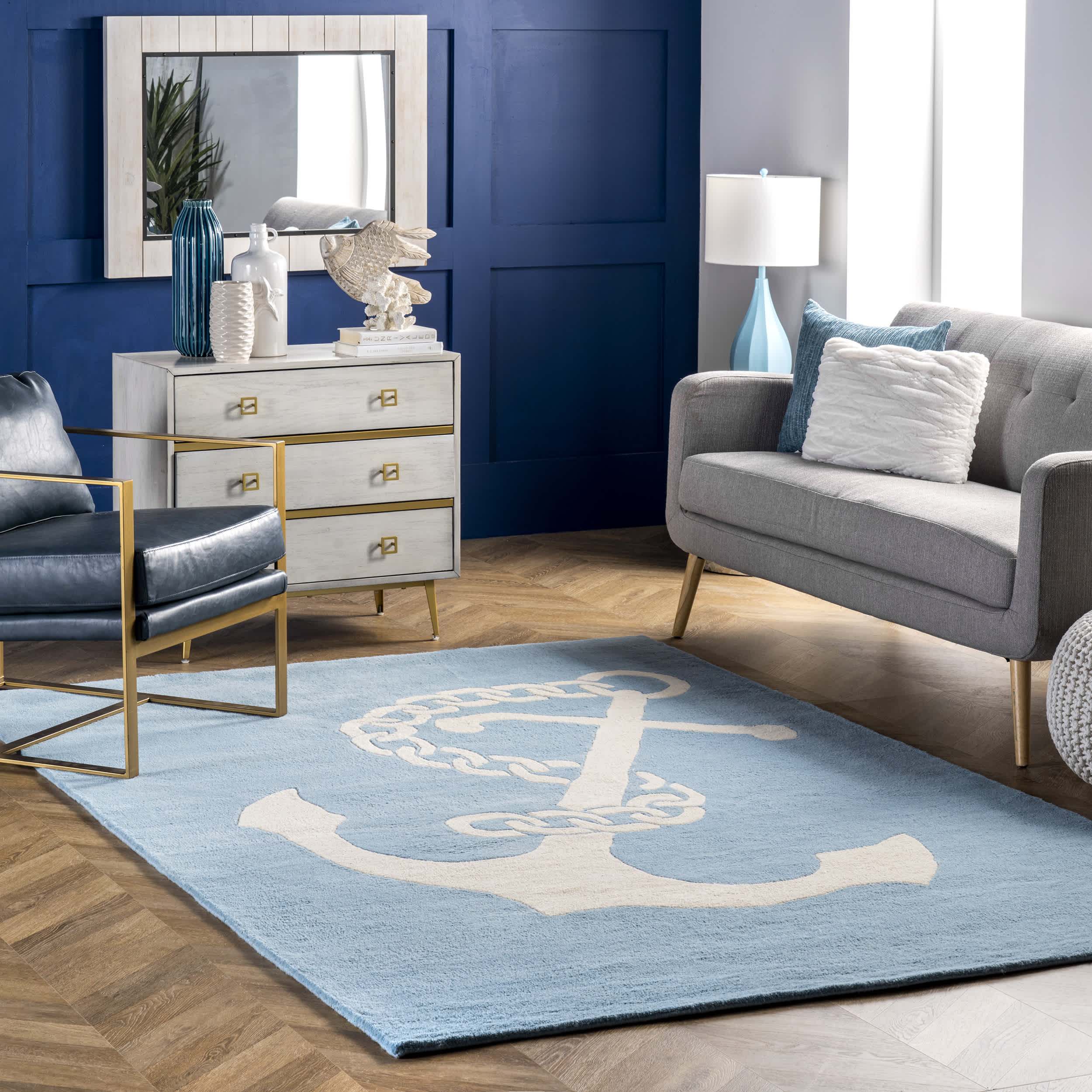 Hand Tufted Set Sail Area Rug - Image 12