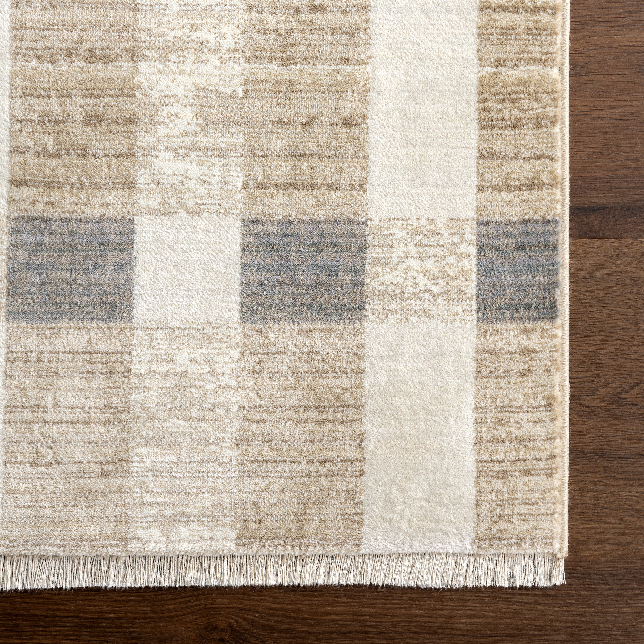 Adie Rustic Plaid Area Rug - Image 6