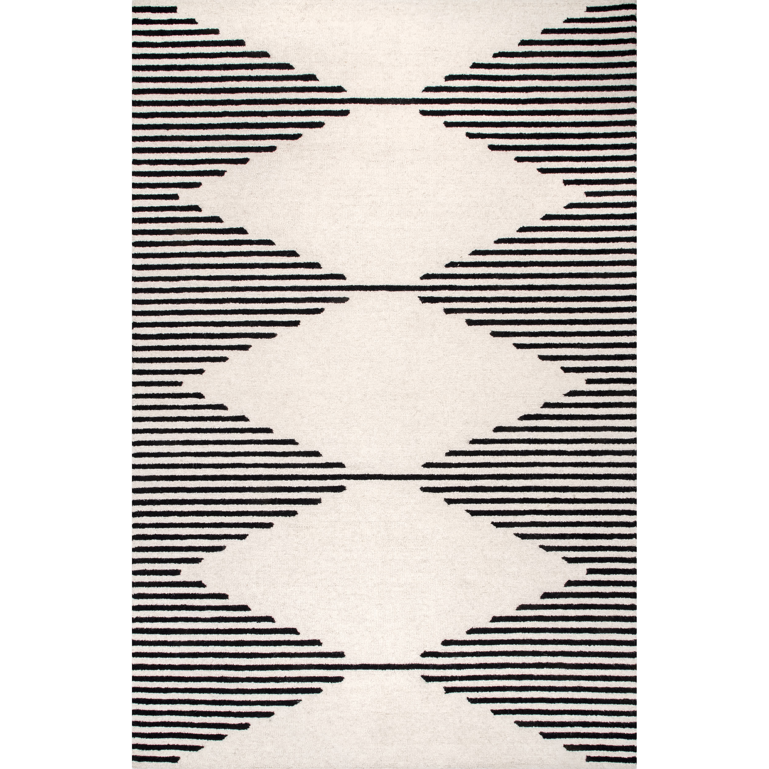 Flynne Handmade Contemporary Wool Area Rug