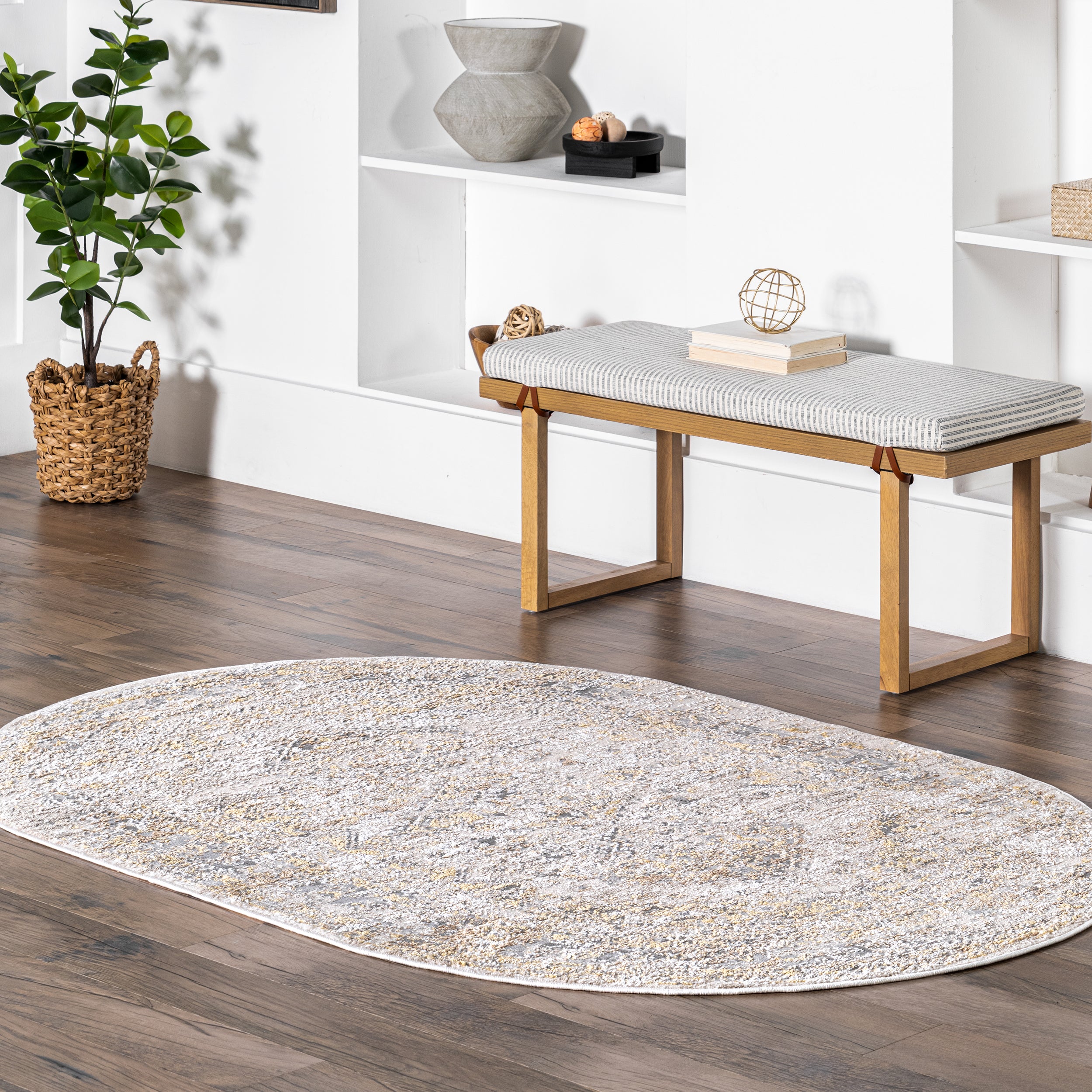 Madisson Vintage Faded Medallion Area Rug - Image 22