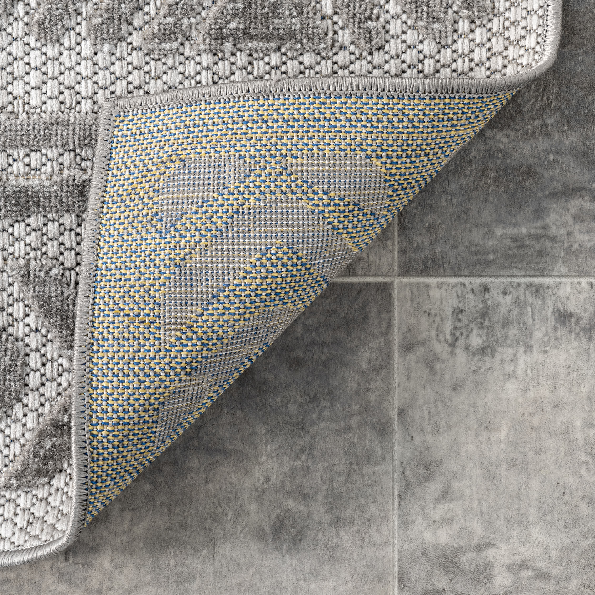 Mikala Raised Tribal Indoor/Outdoor Area Rug - Image 7