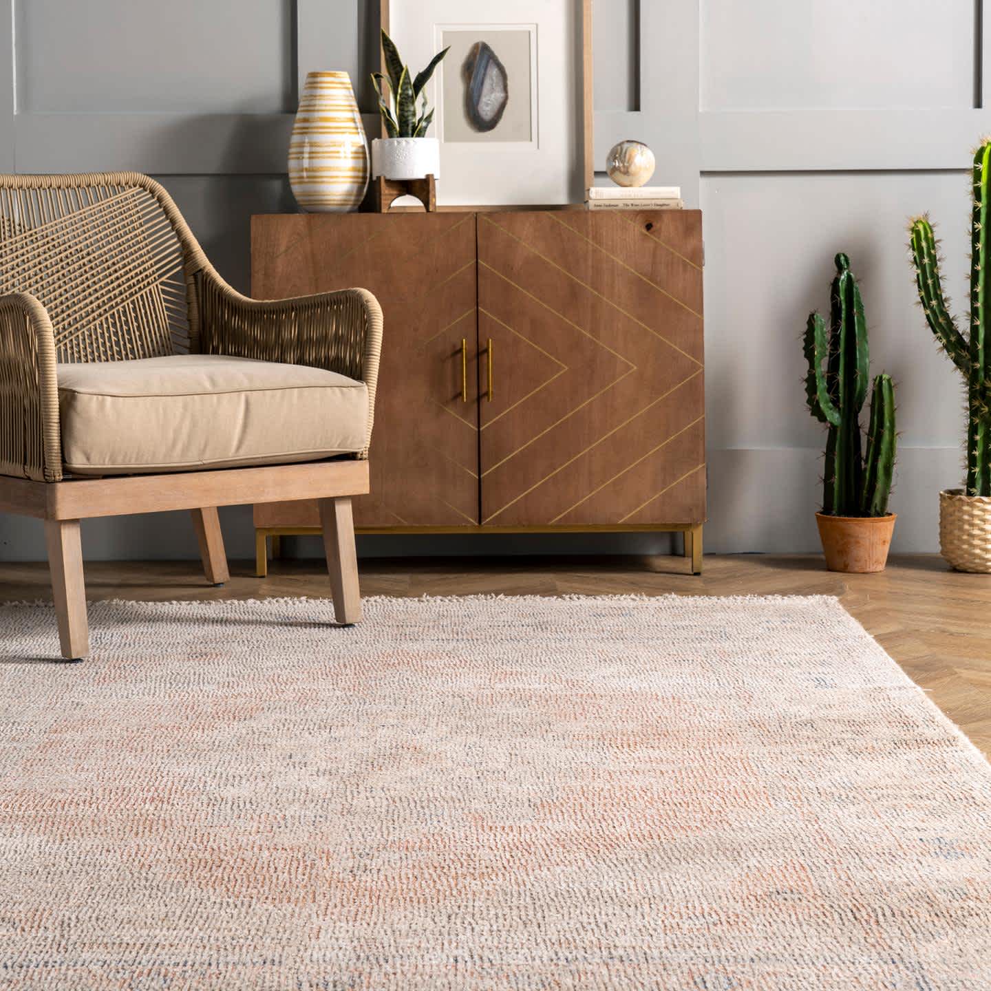 Gypsy Vintage Medallion Tassel Area Rug - Image 8