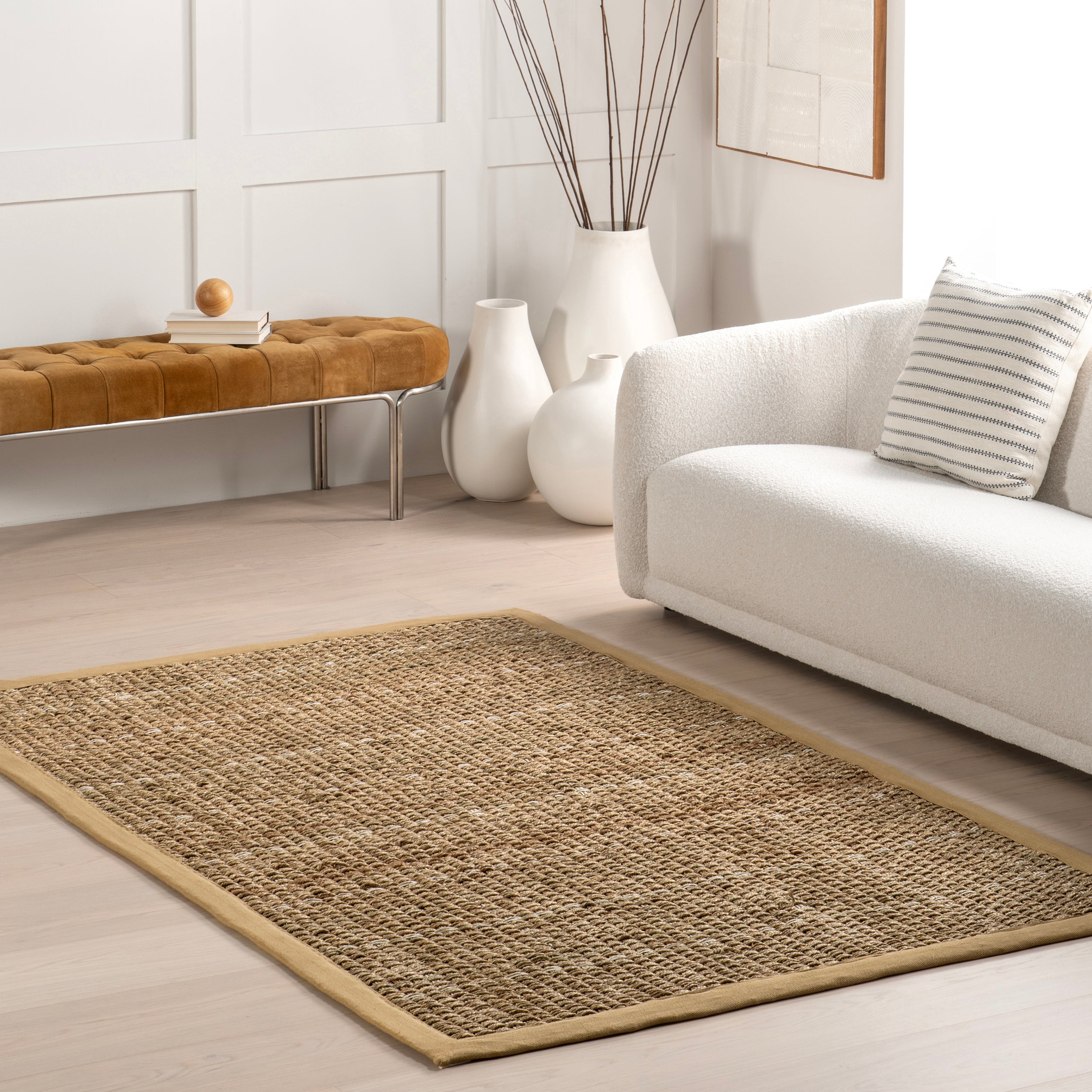 Aubrielle Classic Seagrass Area Rug - Image 2