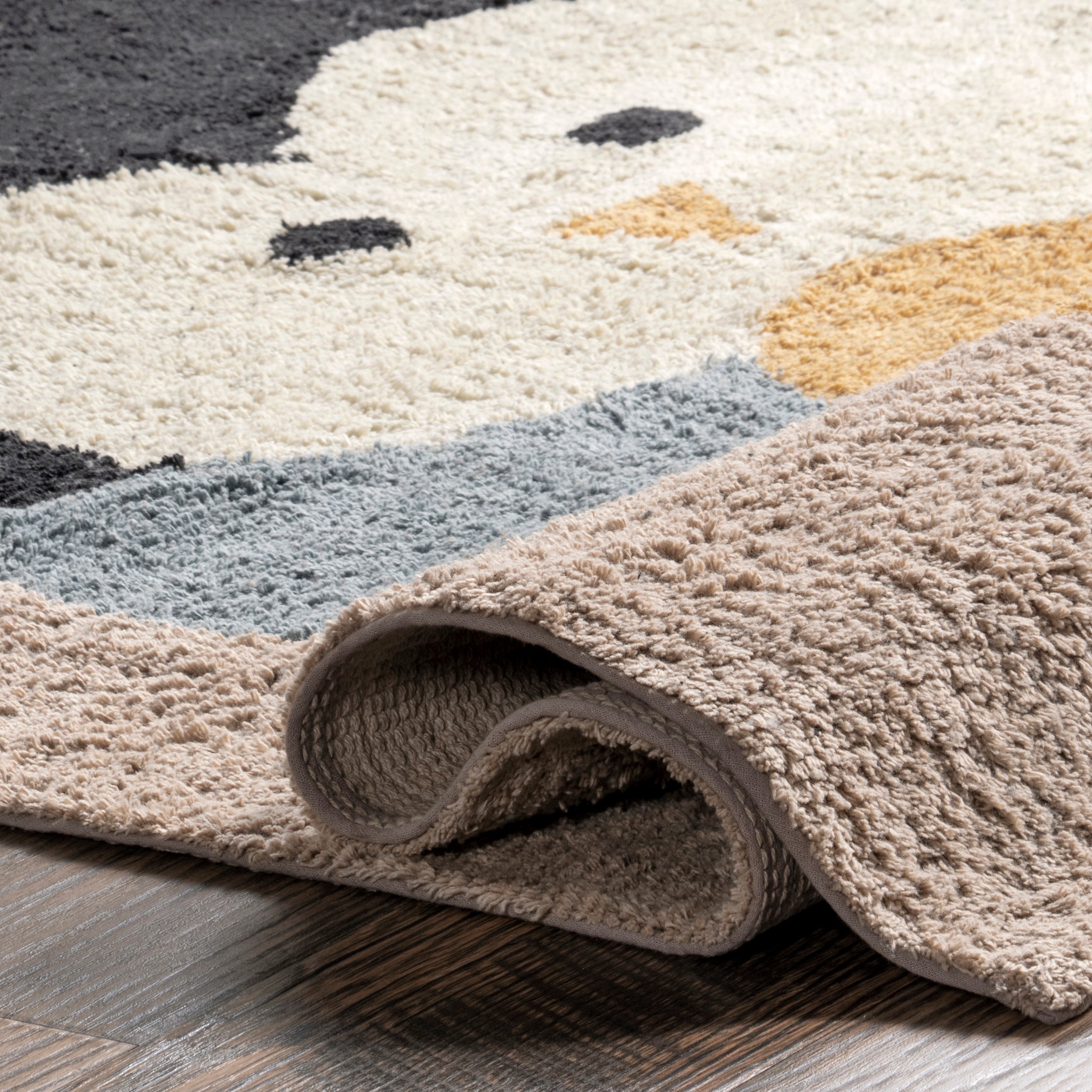 Mosby Penguin Machine Washable Kids Area Rug - Image 4