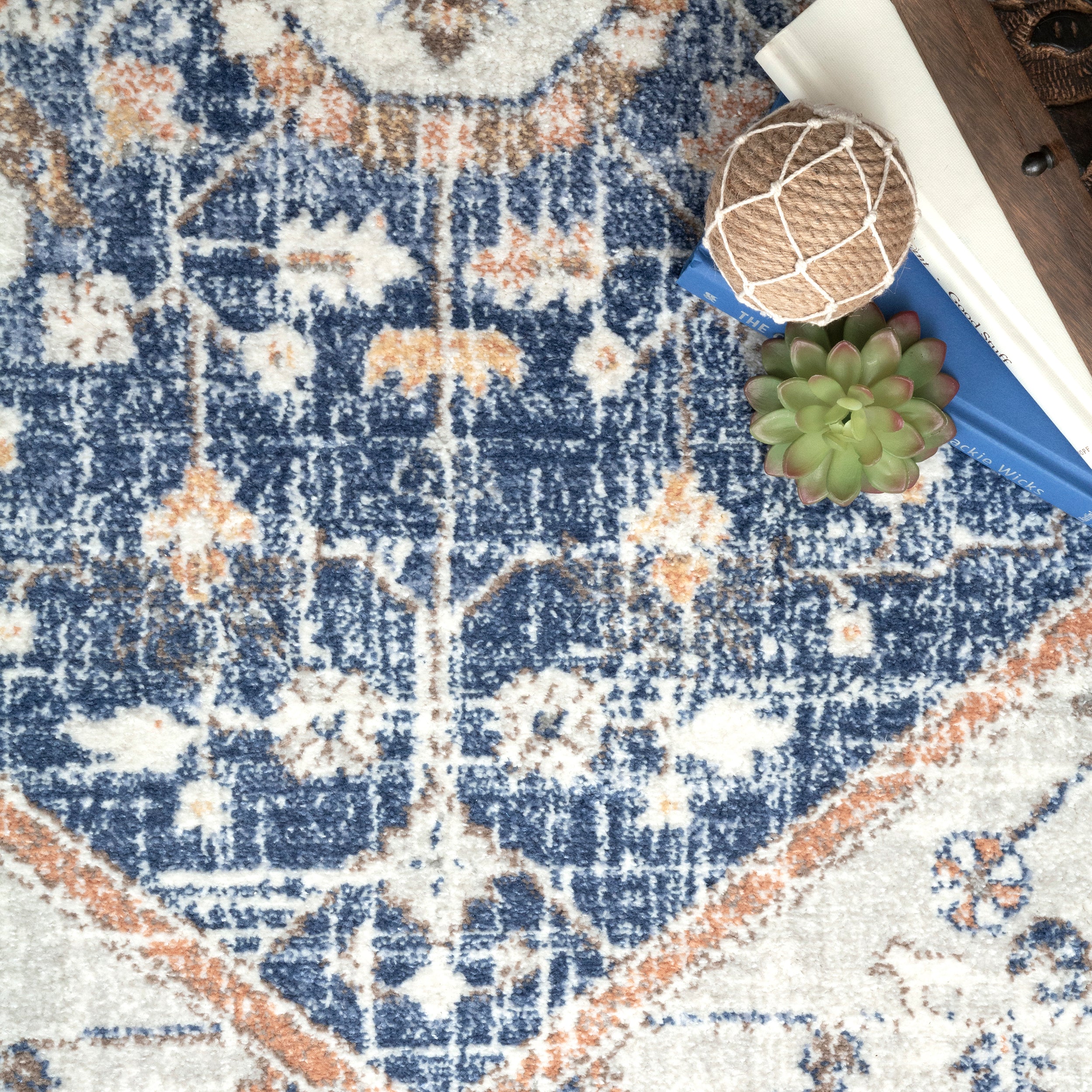 Jacquie Vintage Floral Area Rug - Image 18