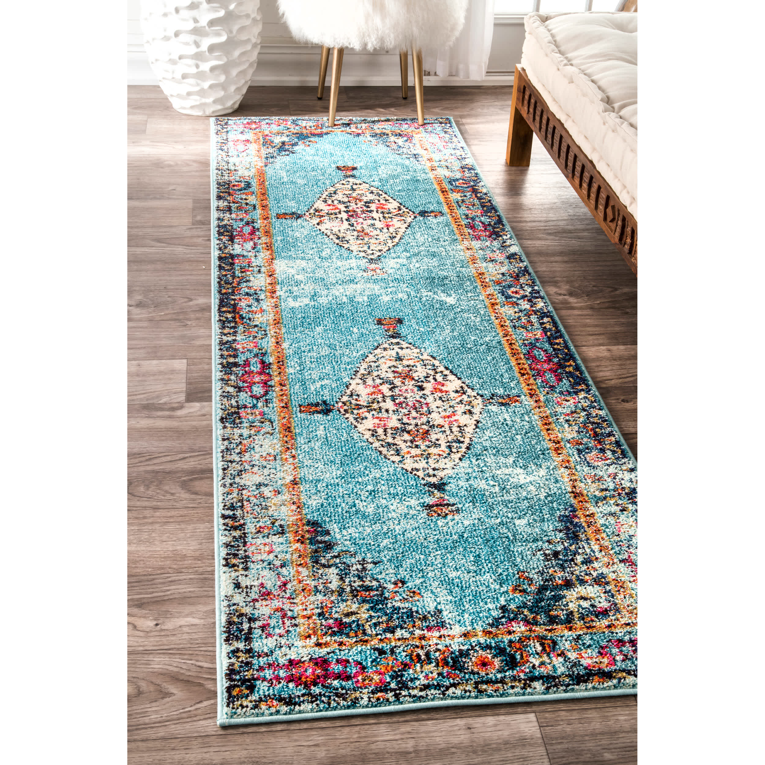 Vintage Medallion Veronica Area Rug - Image 10