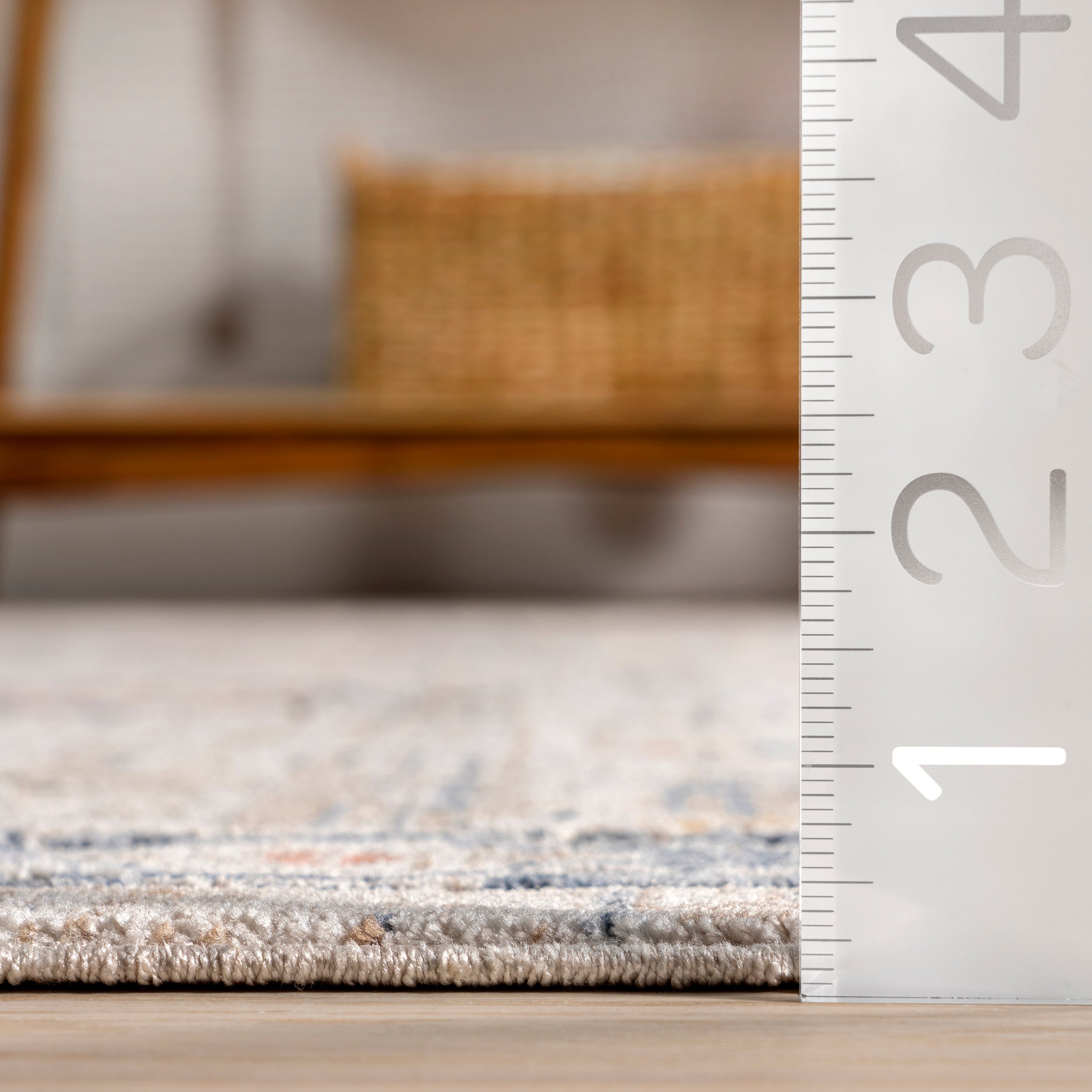 Acelynn Distressed Traditional Area Rug - Image 3