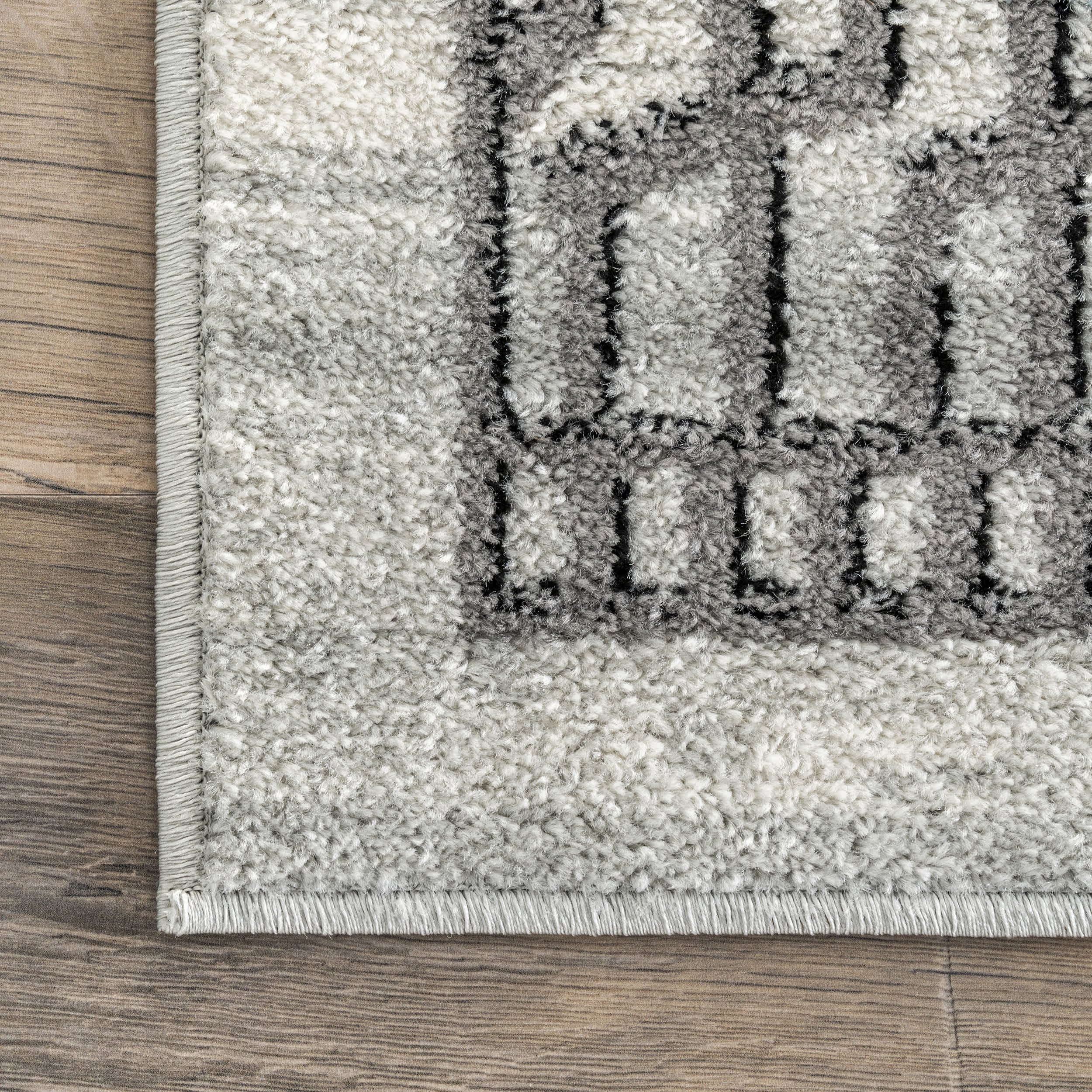 Joannie Contemporary Abstract Patterned Area Rug - Image 5
