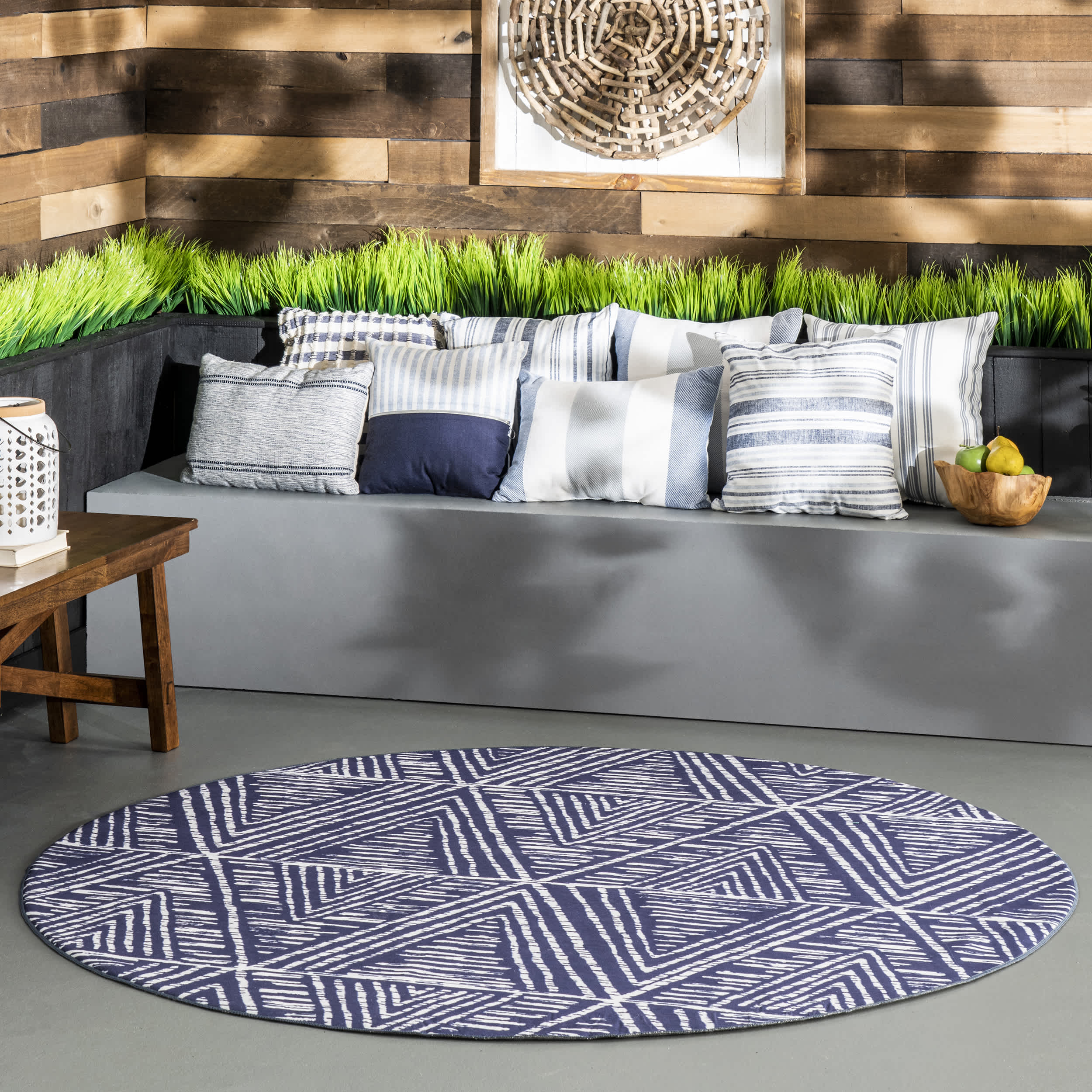 Nelle Tribal Machine Washable Indoor/Outdoor Area Rug - Image 11