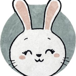 Vera Bunny Machine Washable Kids Area Rug