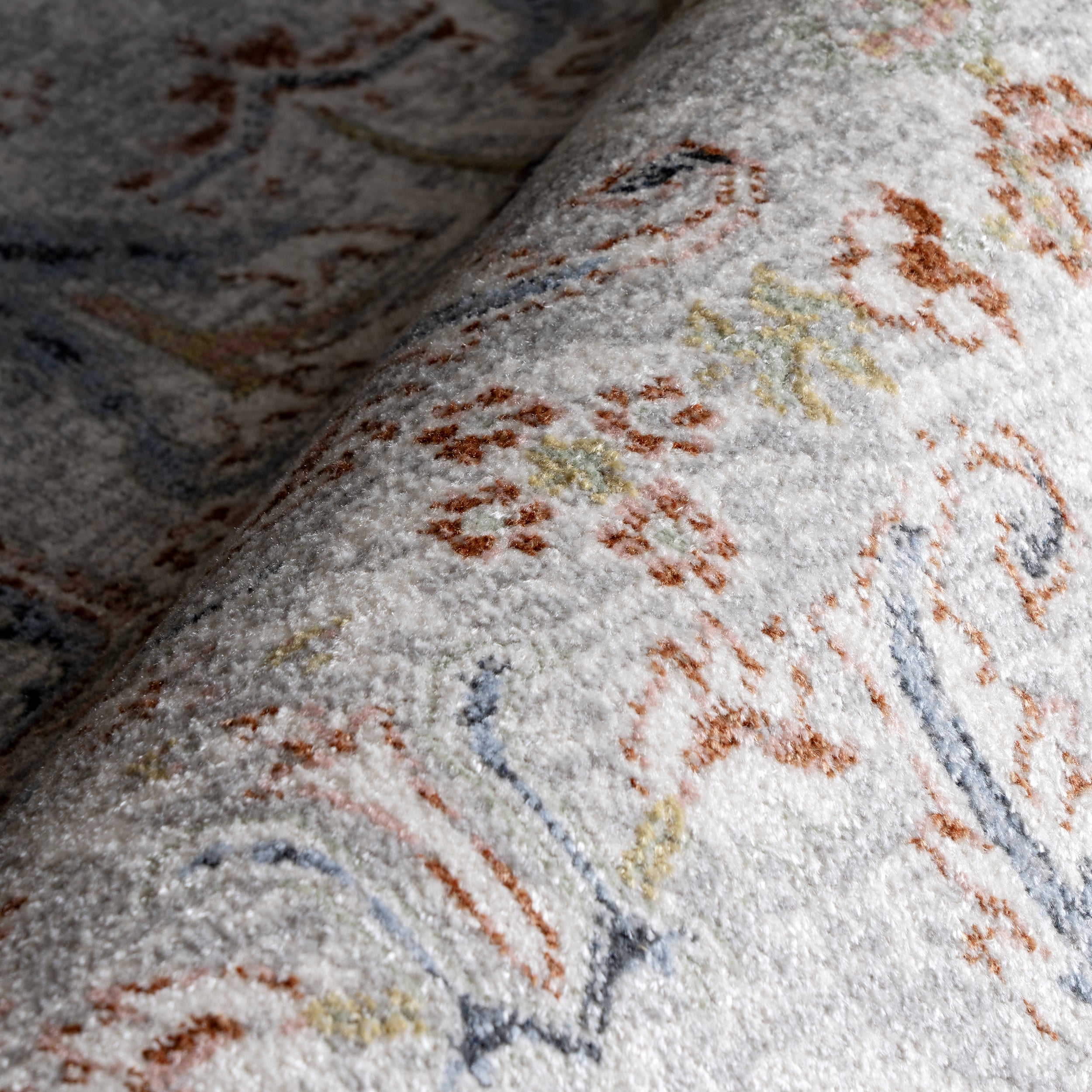 Lyric Medallion Machine Washable Area Rug - Image 5