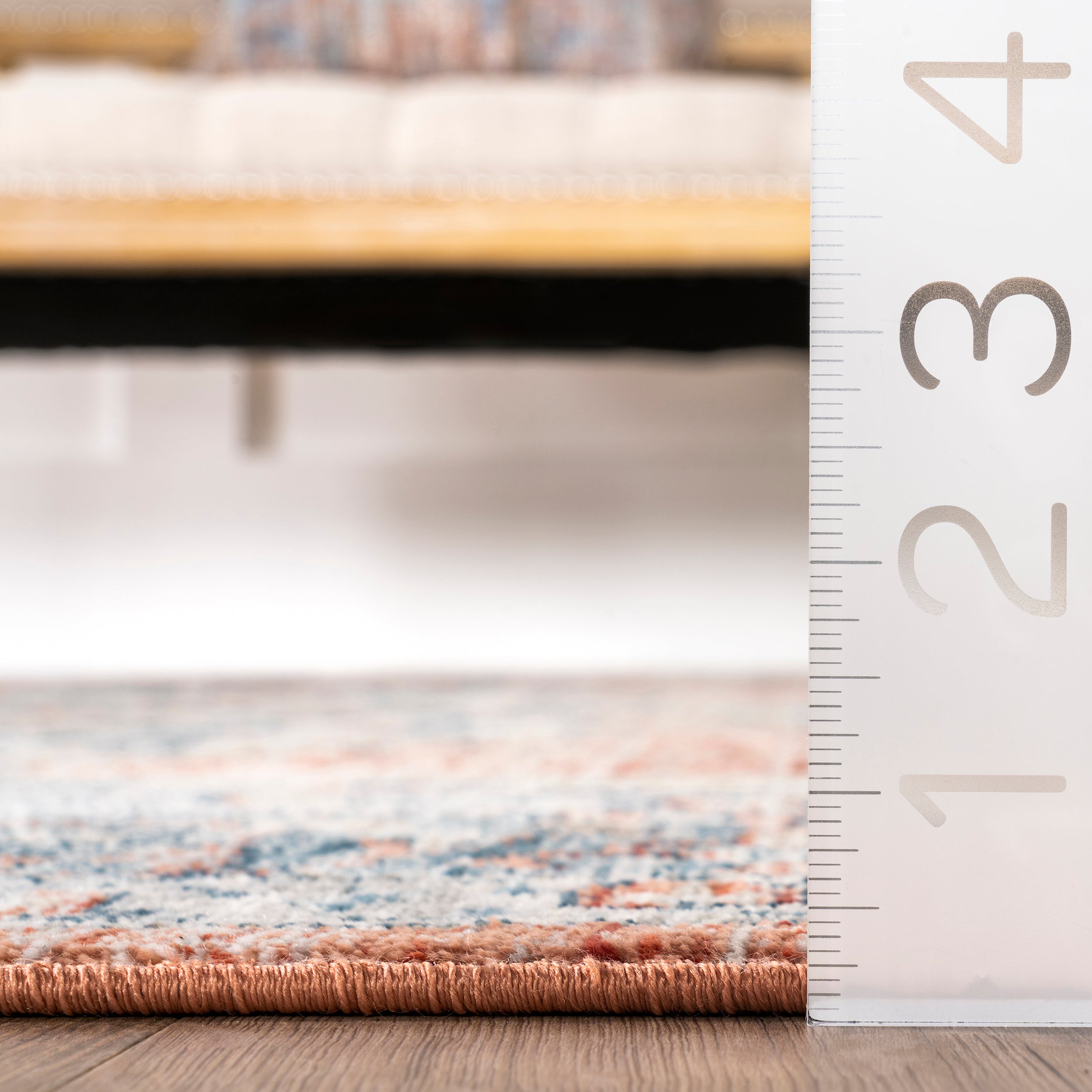 Zara Vintage Medallion Area Rug - Image 3
