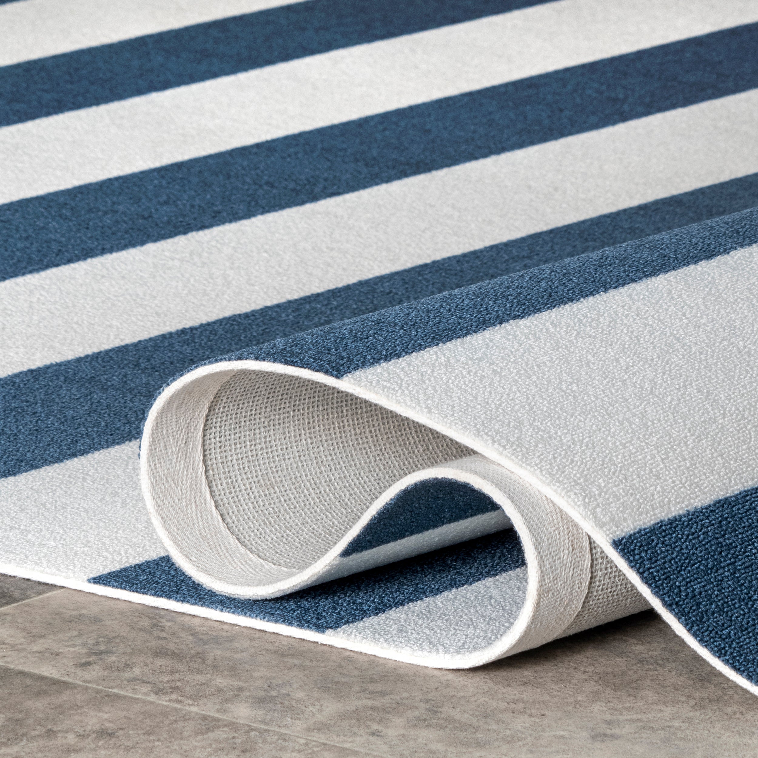 Christa Striped Indoor/Outdoor Area Rug - Image 4