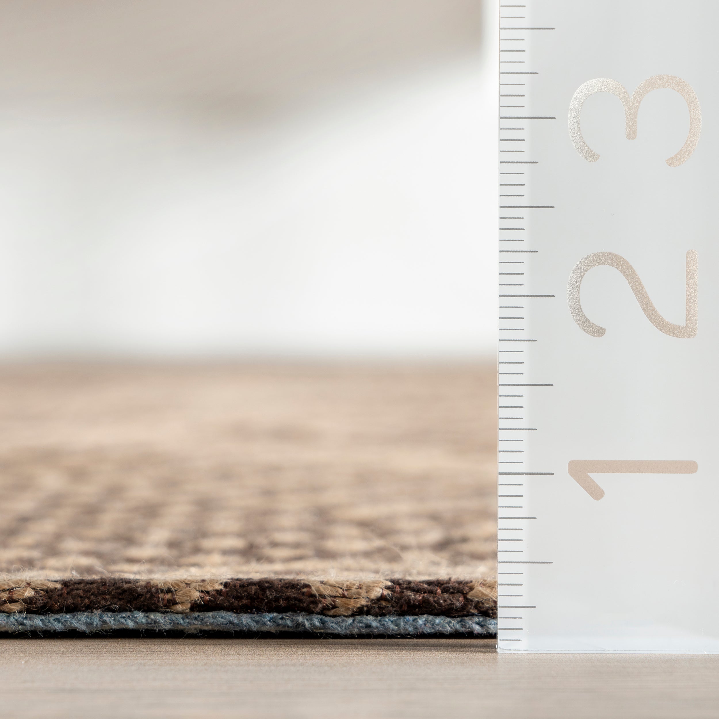 Leith Geometric Cotton-Blend Area Rug - Image 3