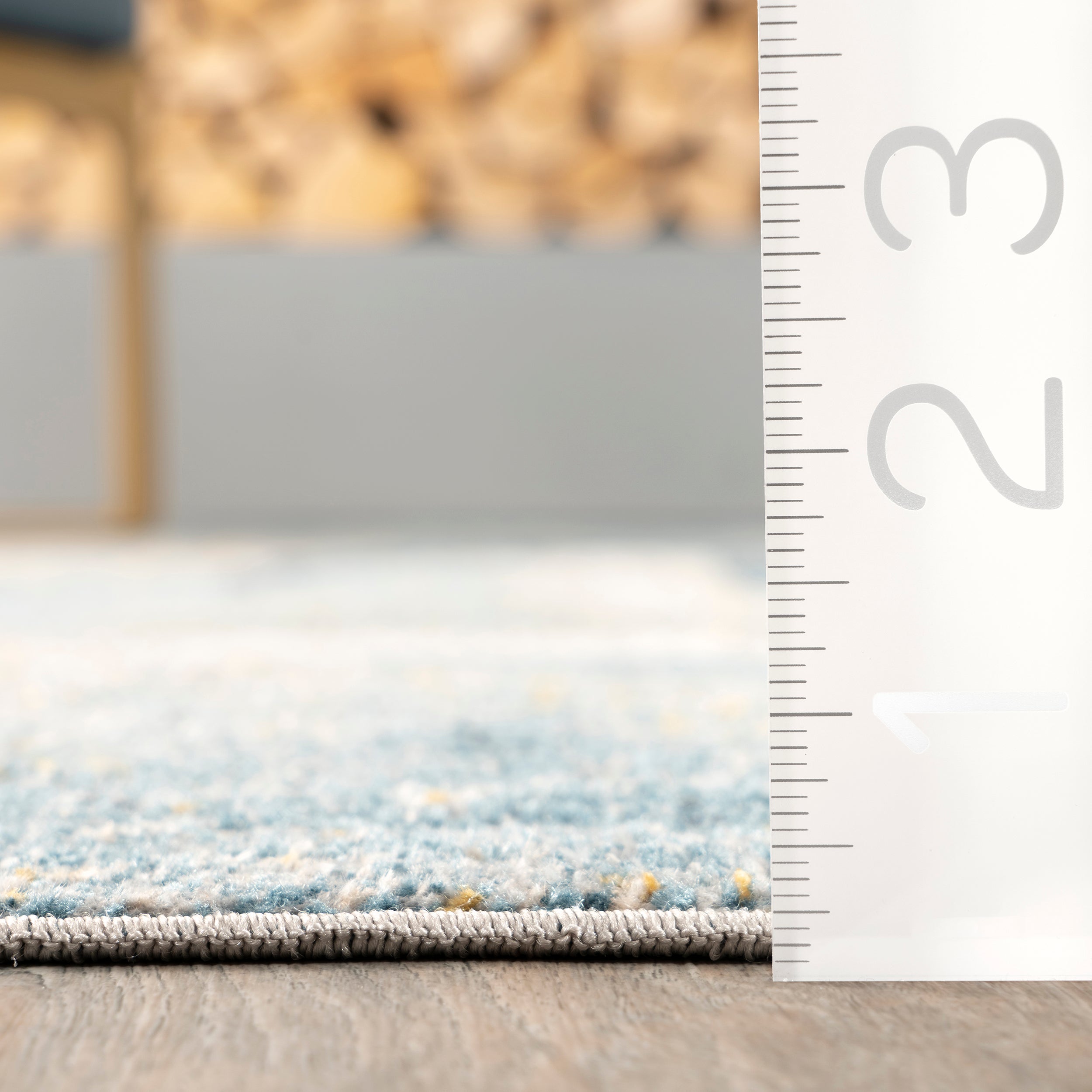 Sherri Abstract Machine Washable Area Rug - Image 3