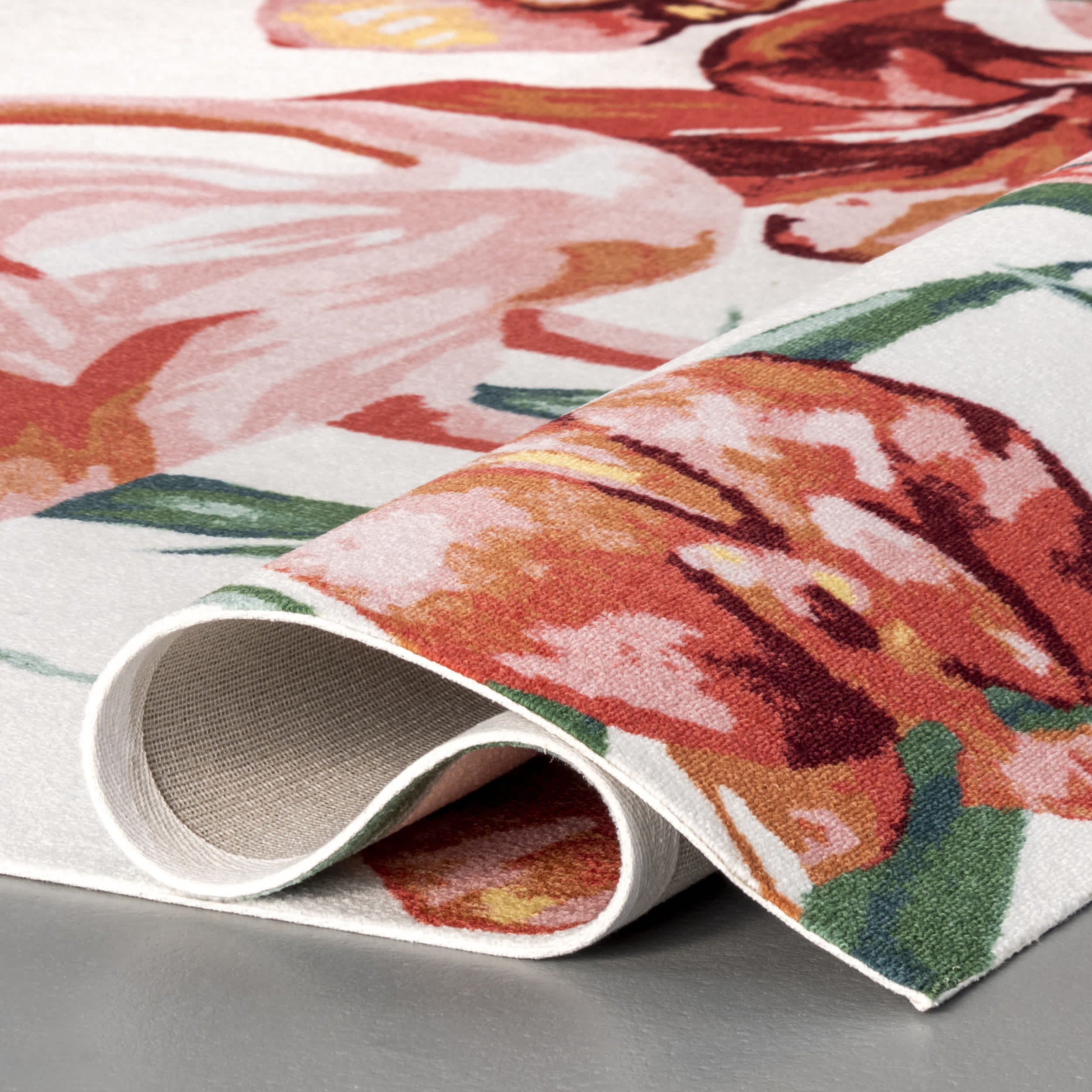 Contemporary Floral Stephanie Area Rug - Image 4