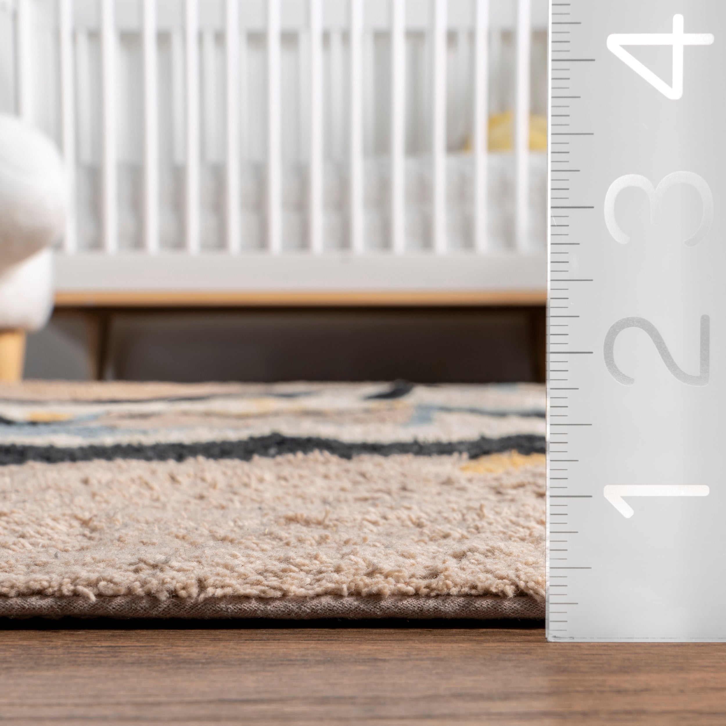 Mosby Penguin Machine Washable Kids Area Rug - Image 3