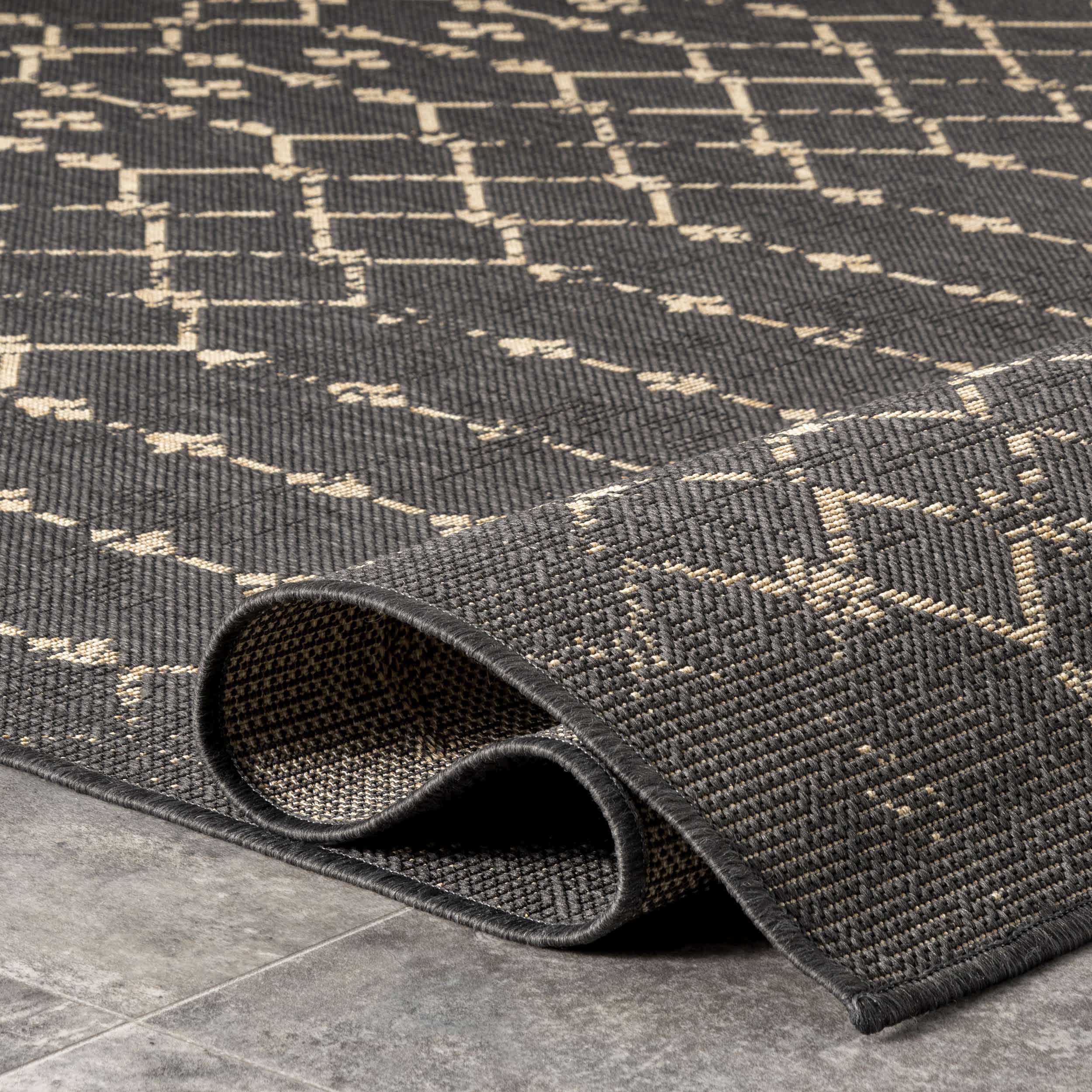Grayson Moroccan Trellis Indoor/Outdoor Area Rug - Image 13