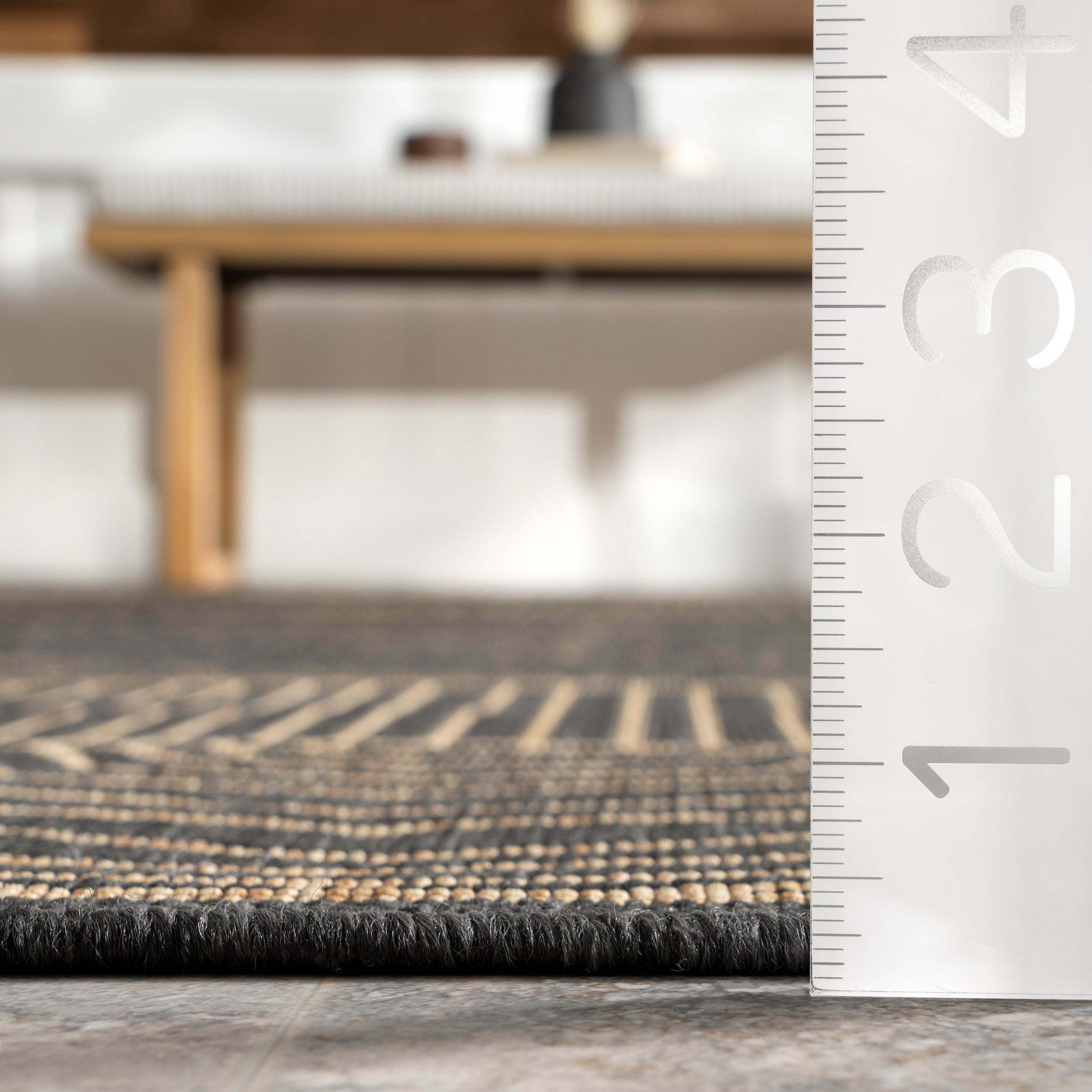 Myrna Geometric Indoor/Outdoor Area Rug - Image 3