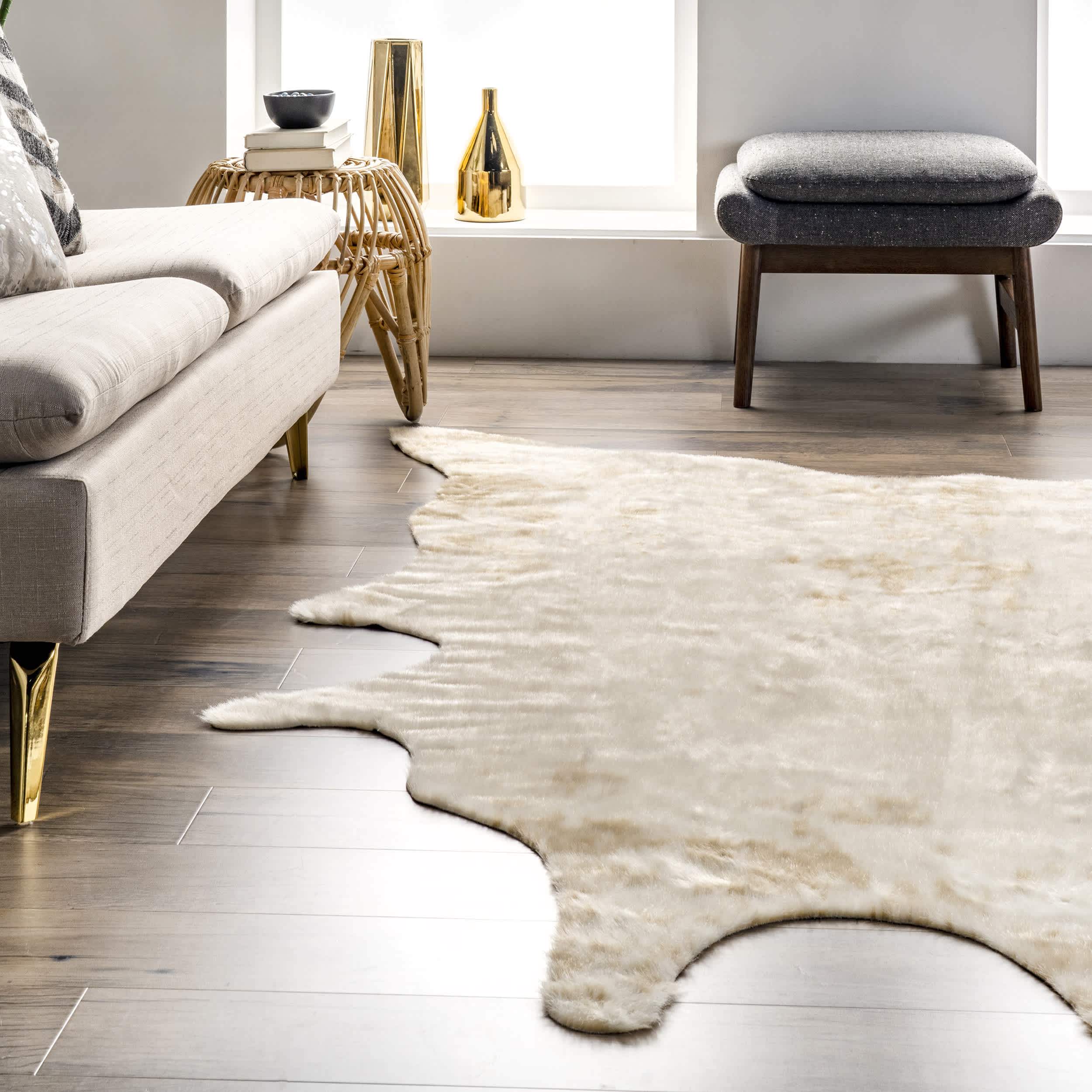 Faux Cowhide Washable Area Rug - Image 18