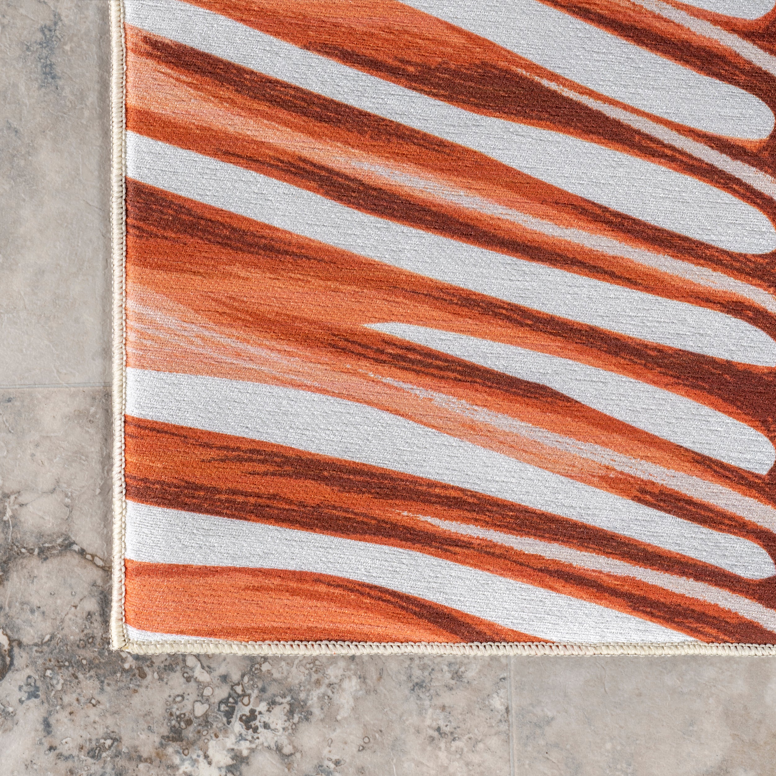 Auri Double Palm Indoor/Outdoor Machine Washable Area Rug - Image 5