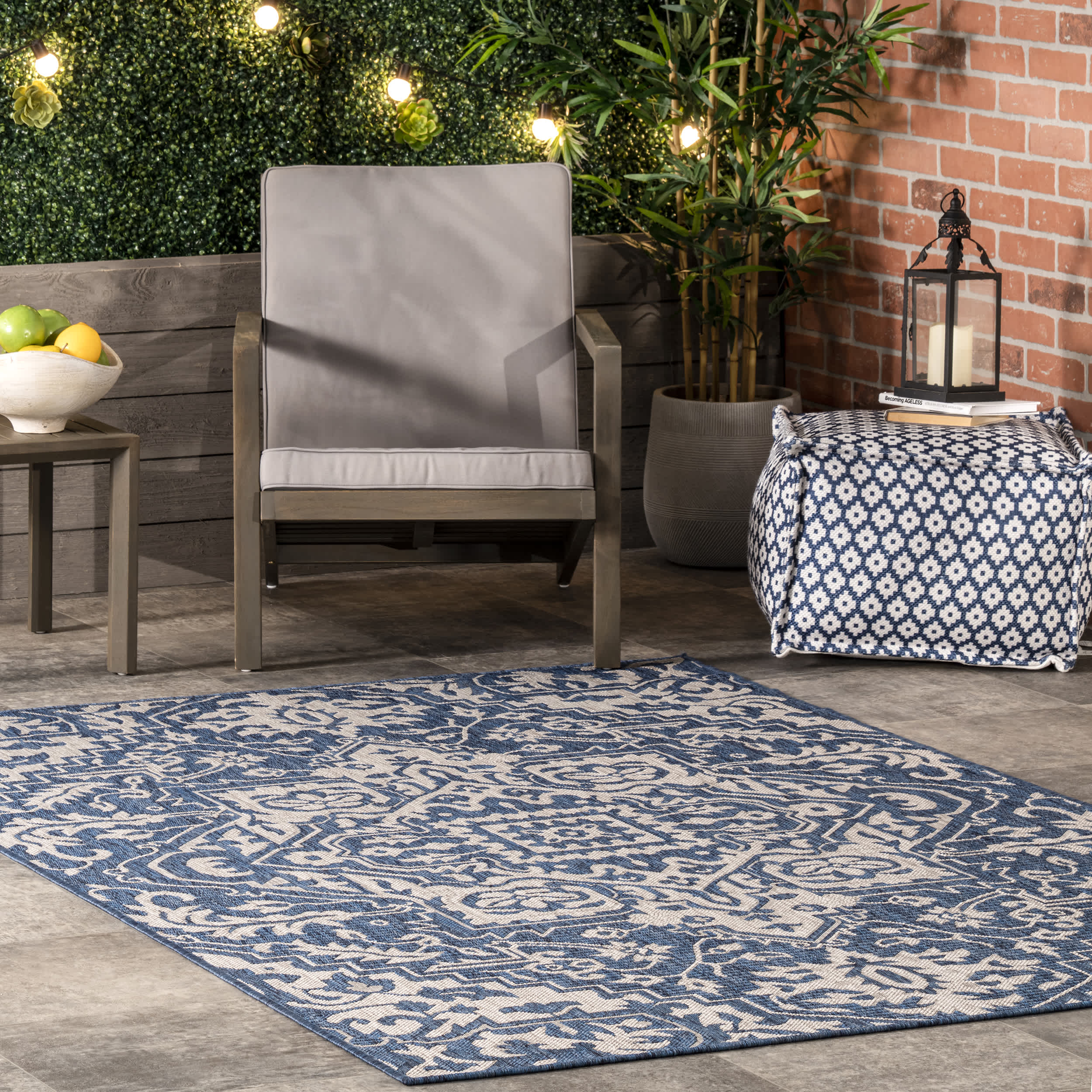 Lane Elegant Medallion Indoor/Outdoor Area Rug - Image 11