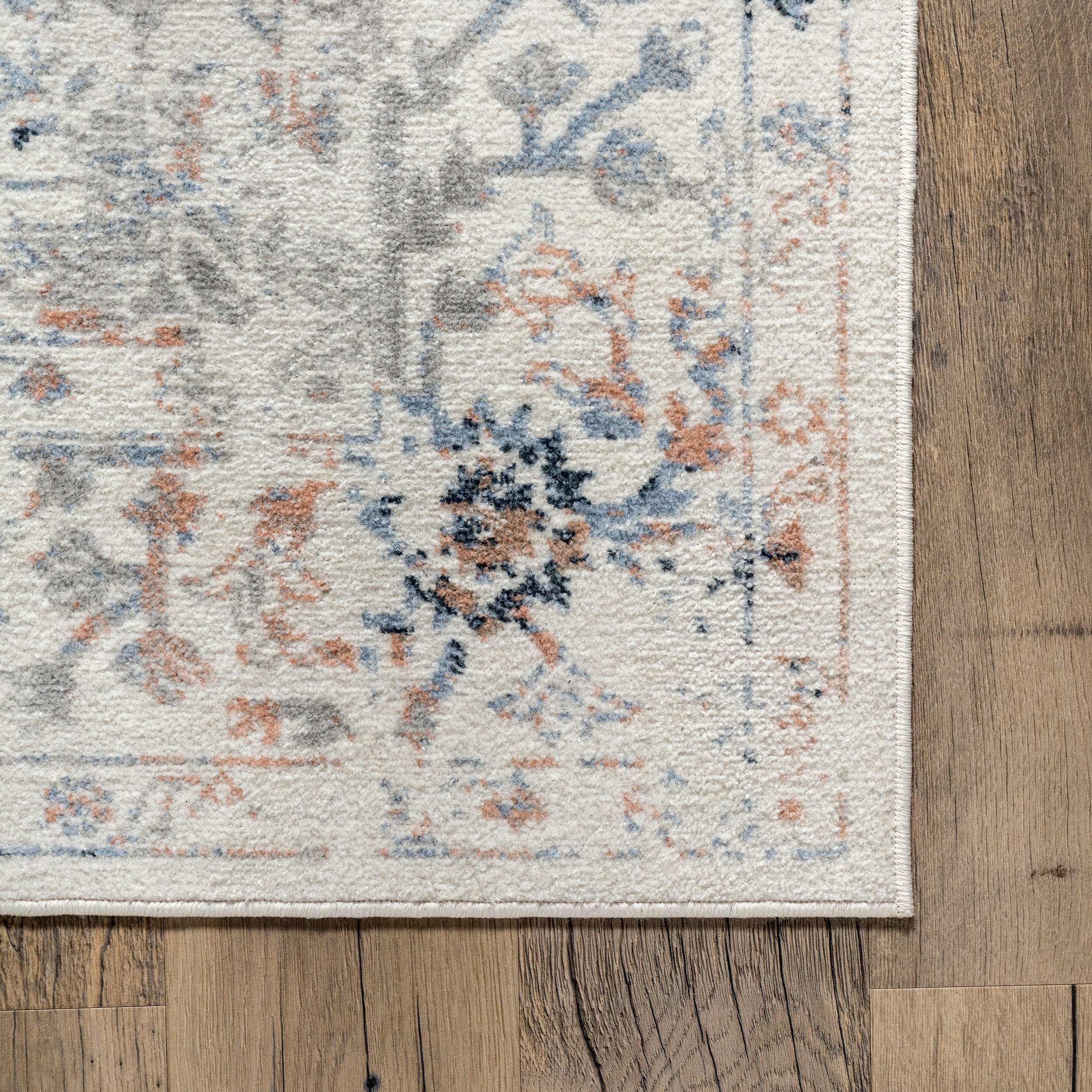 Everlee Faded Persian Machine Washable Area Rug - Image 5