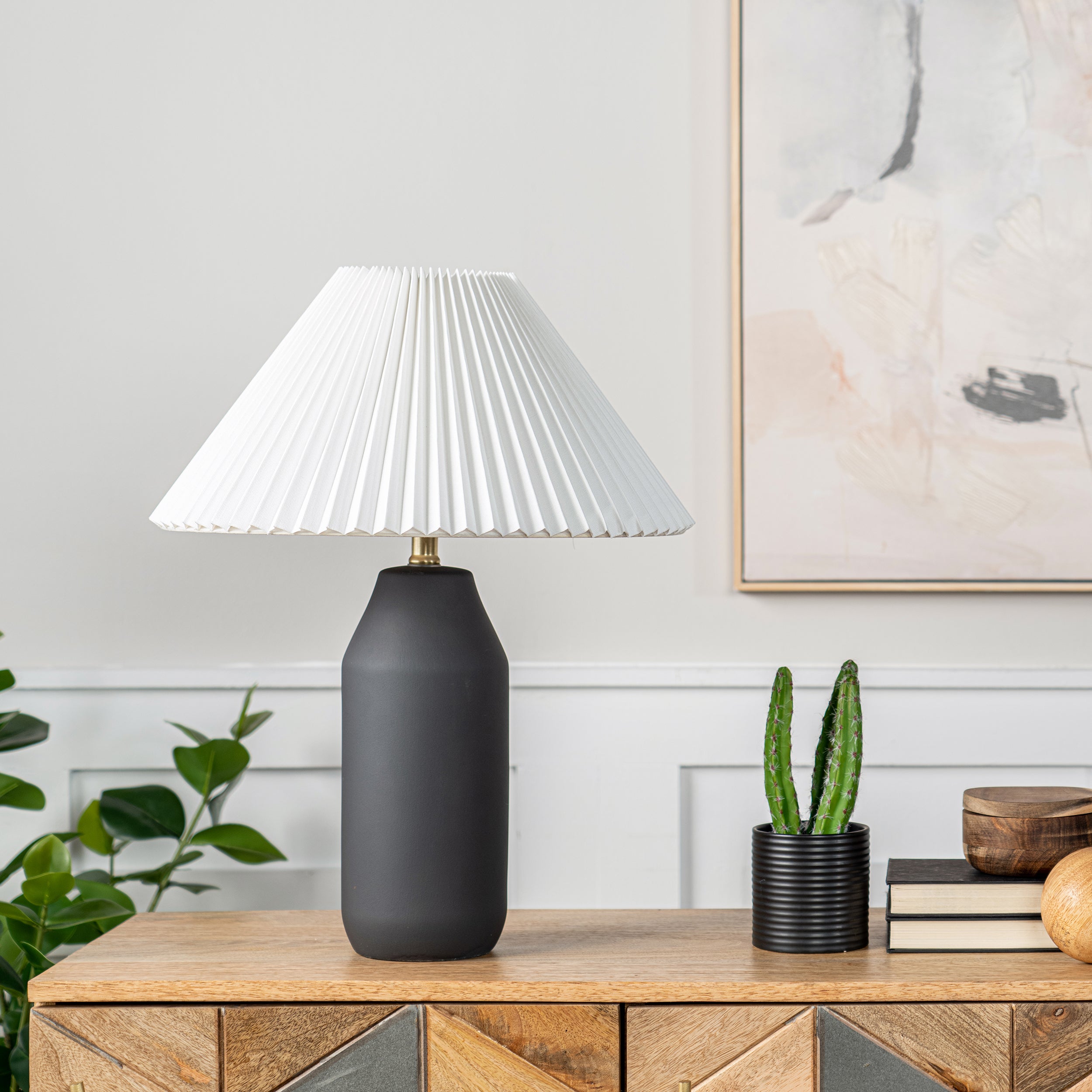 22-inch Modern Ceramic Table Lamp - Image 3