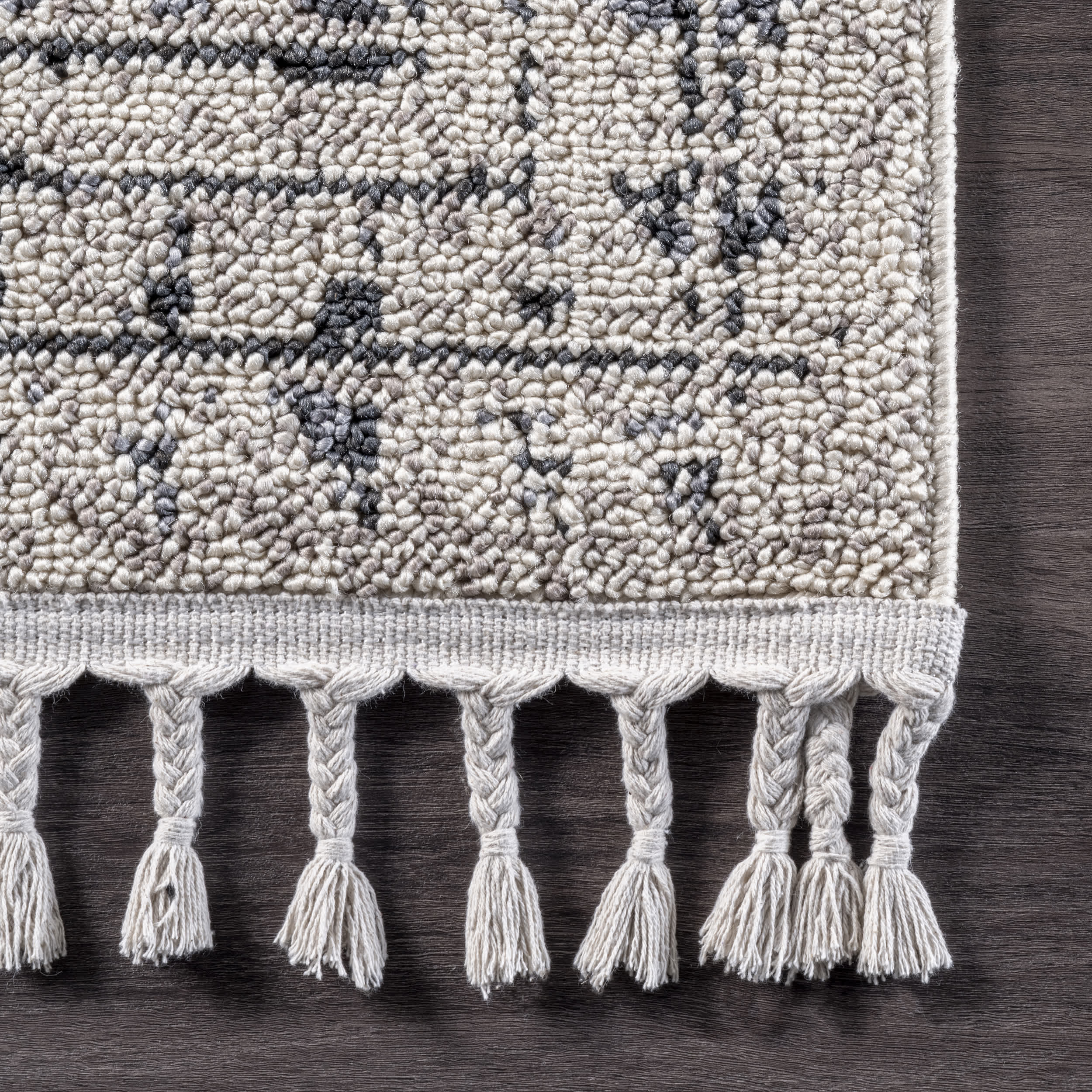 Claudia Diamond Tassel Area Rug - Image 5