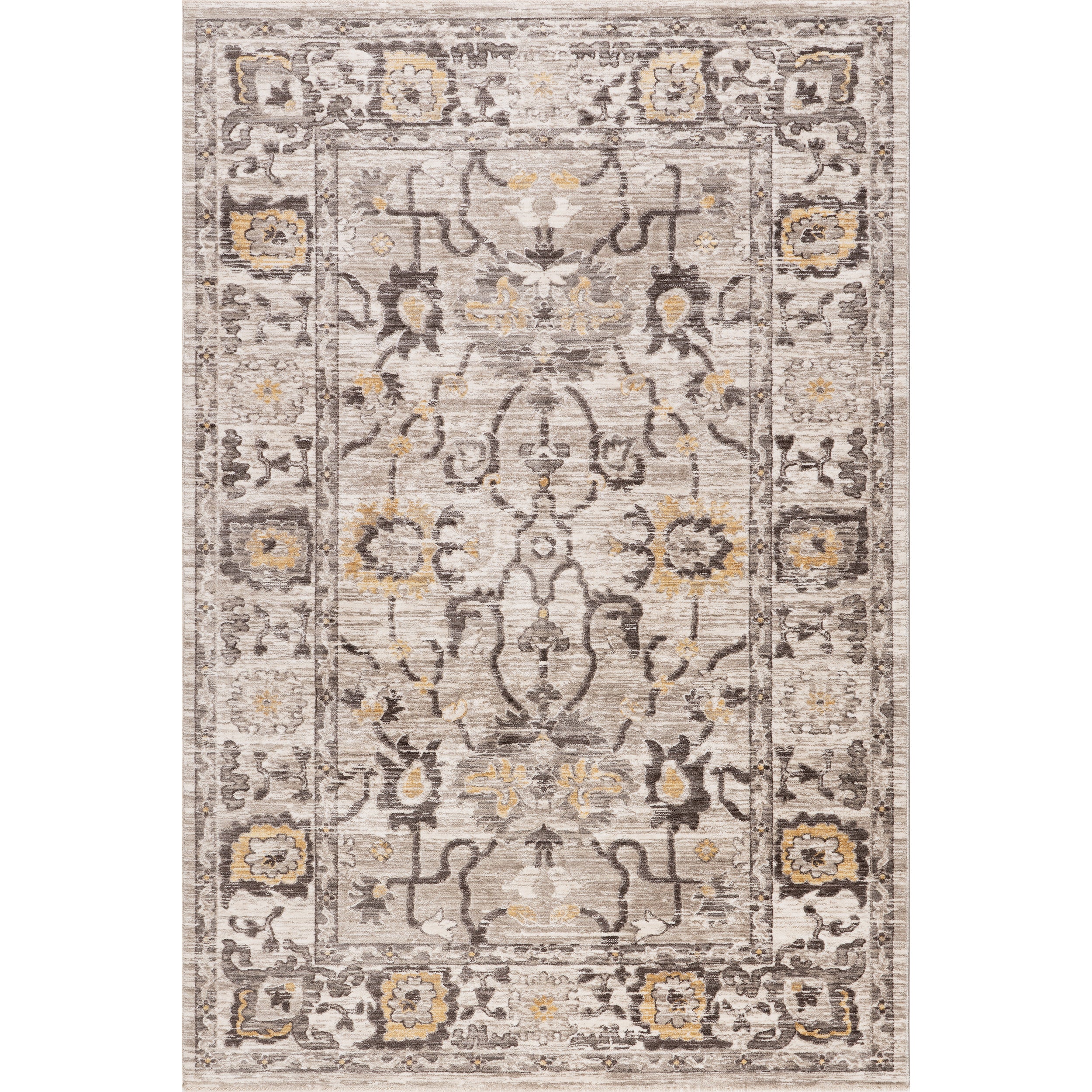 Devaki Traditional Medallion Area Rug