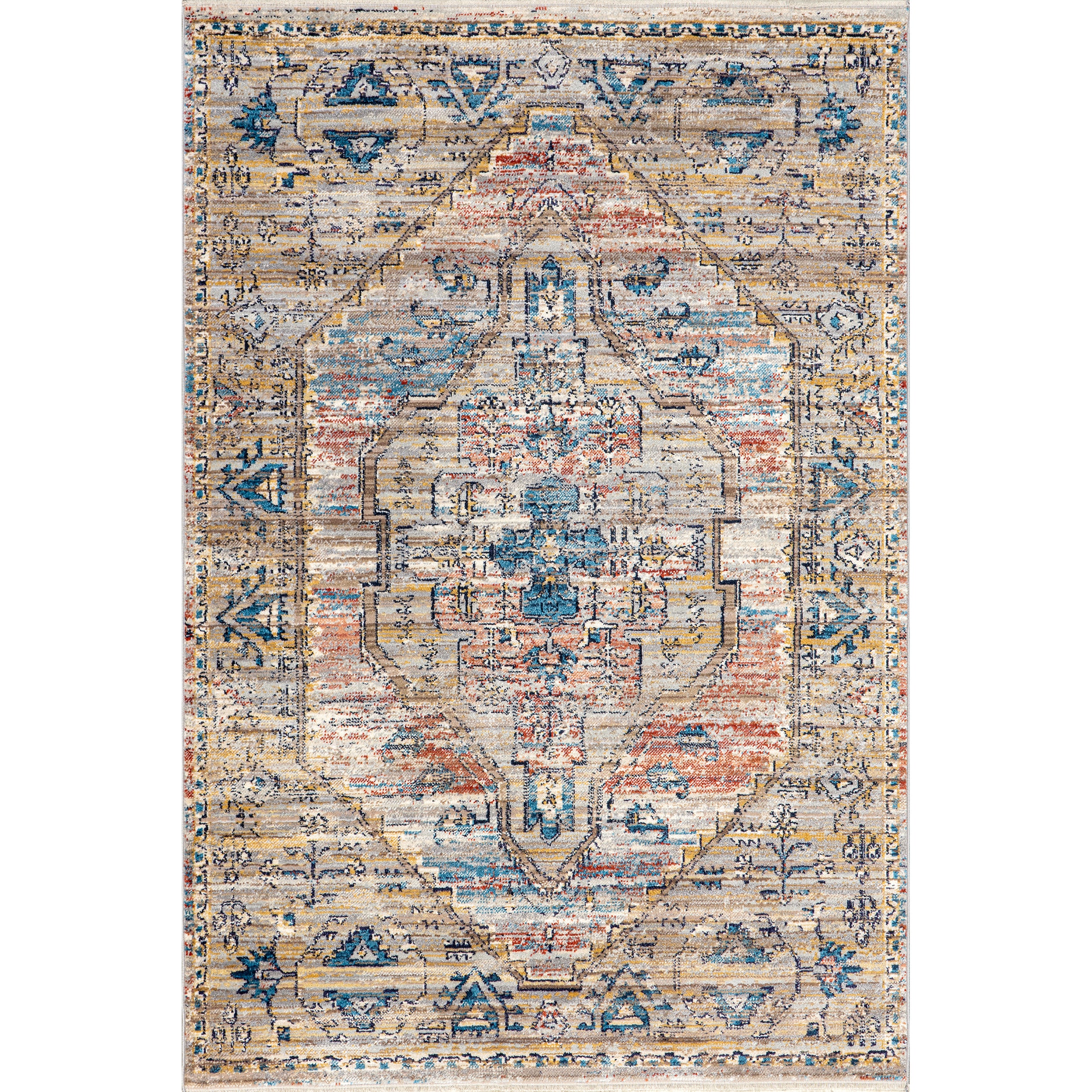 Marley Traditional Medallion Fringe Area Rug - Image 11