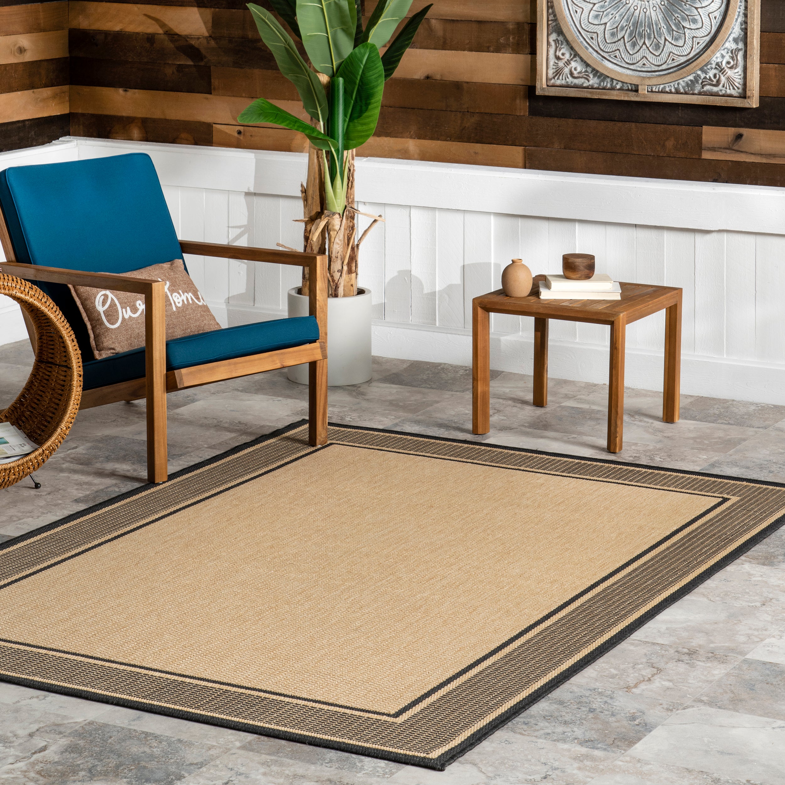 Gris Contemporary Indoor/Outdoor Area Rug - Image 24
