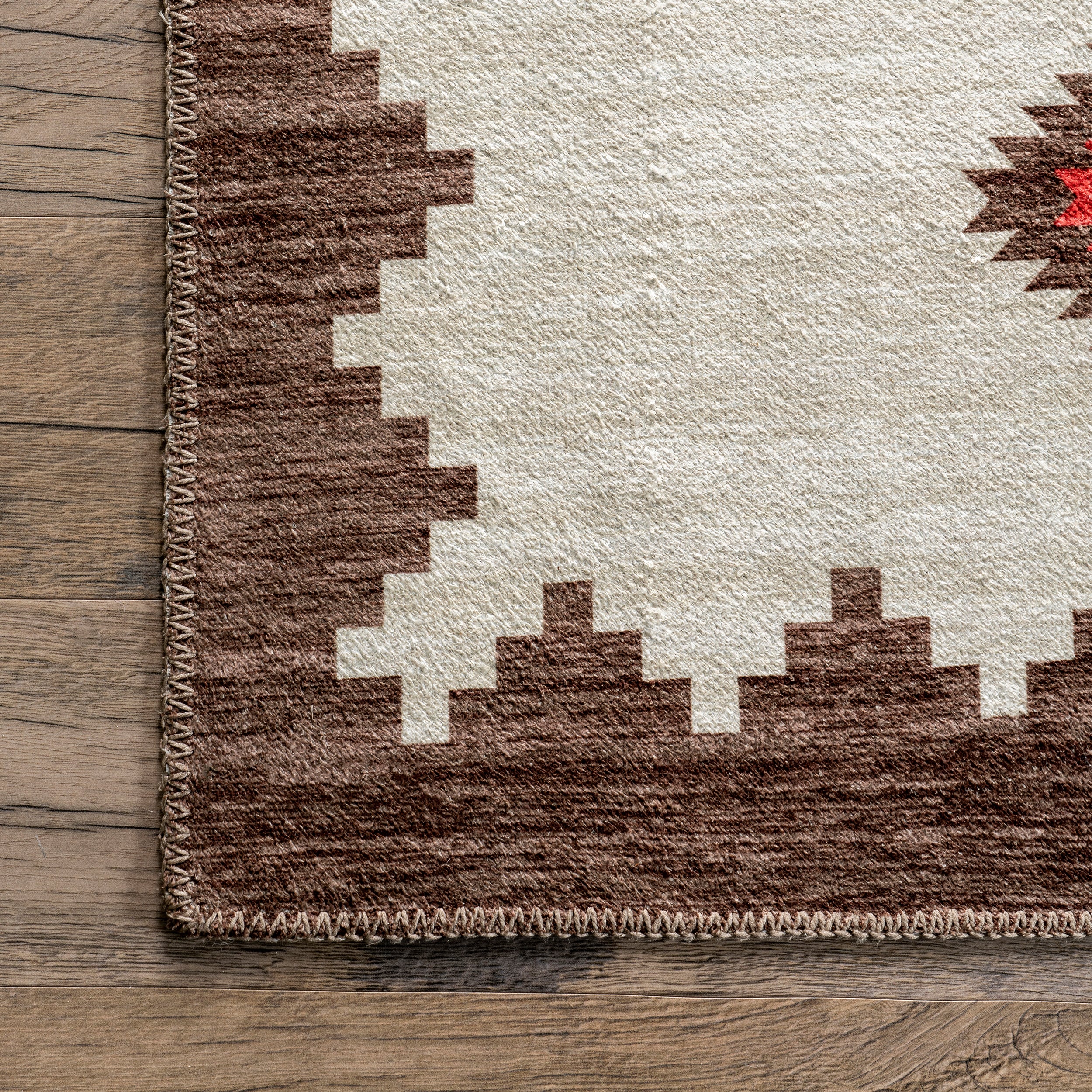 Imelda Aztec Machine Washable Area Rug - Image 14