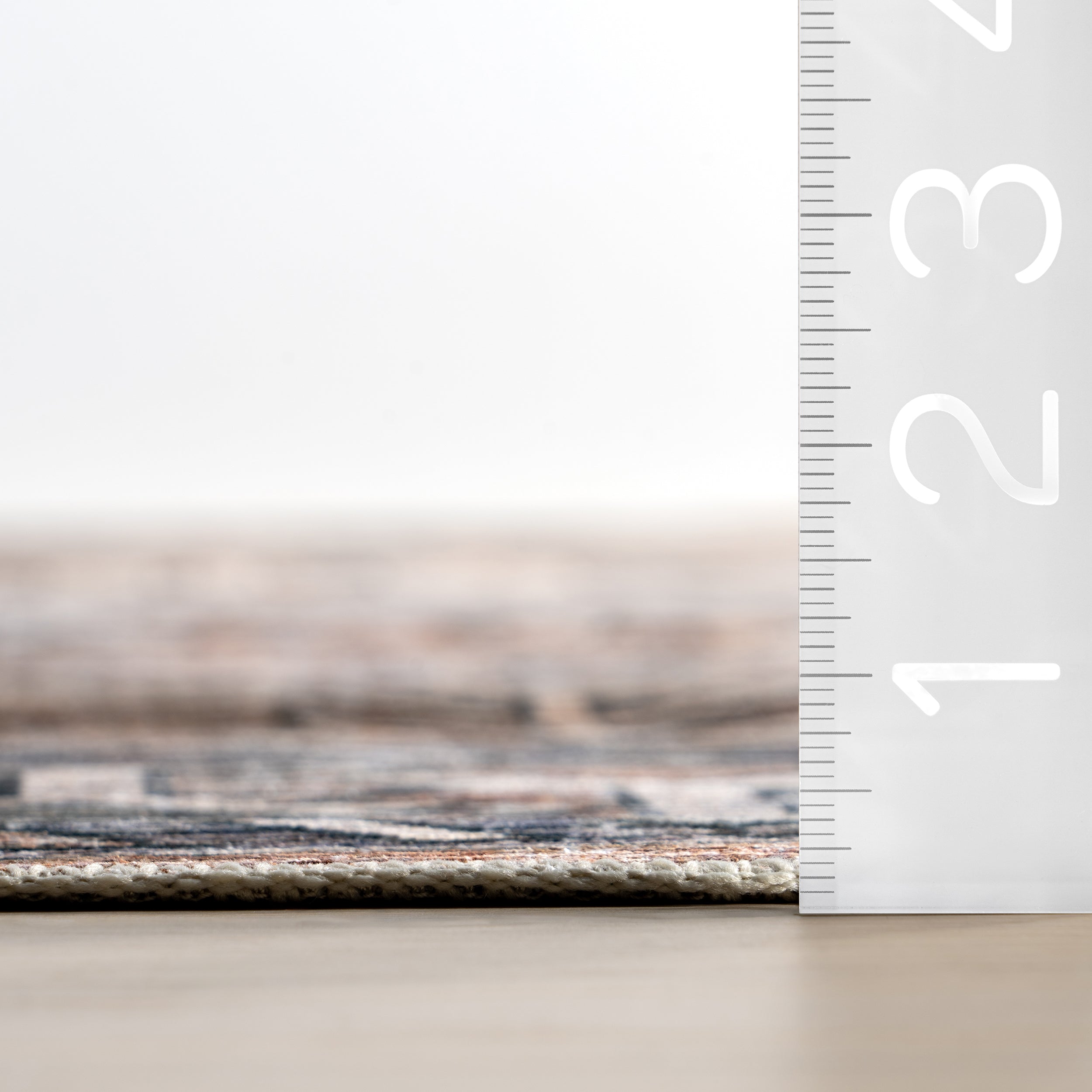 Layana SplashGuard Geometric Machine Washable Area Rug - Image 3