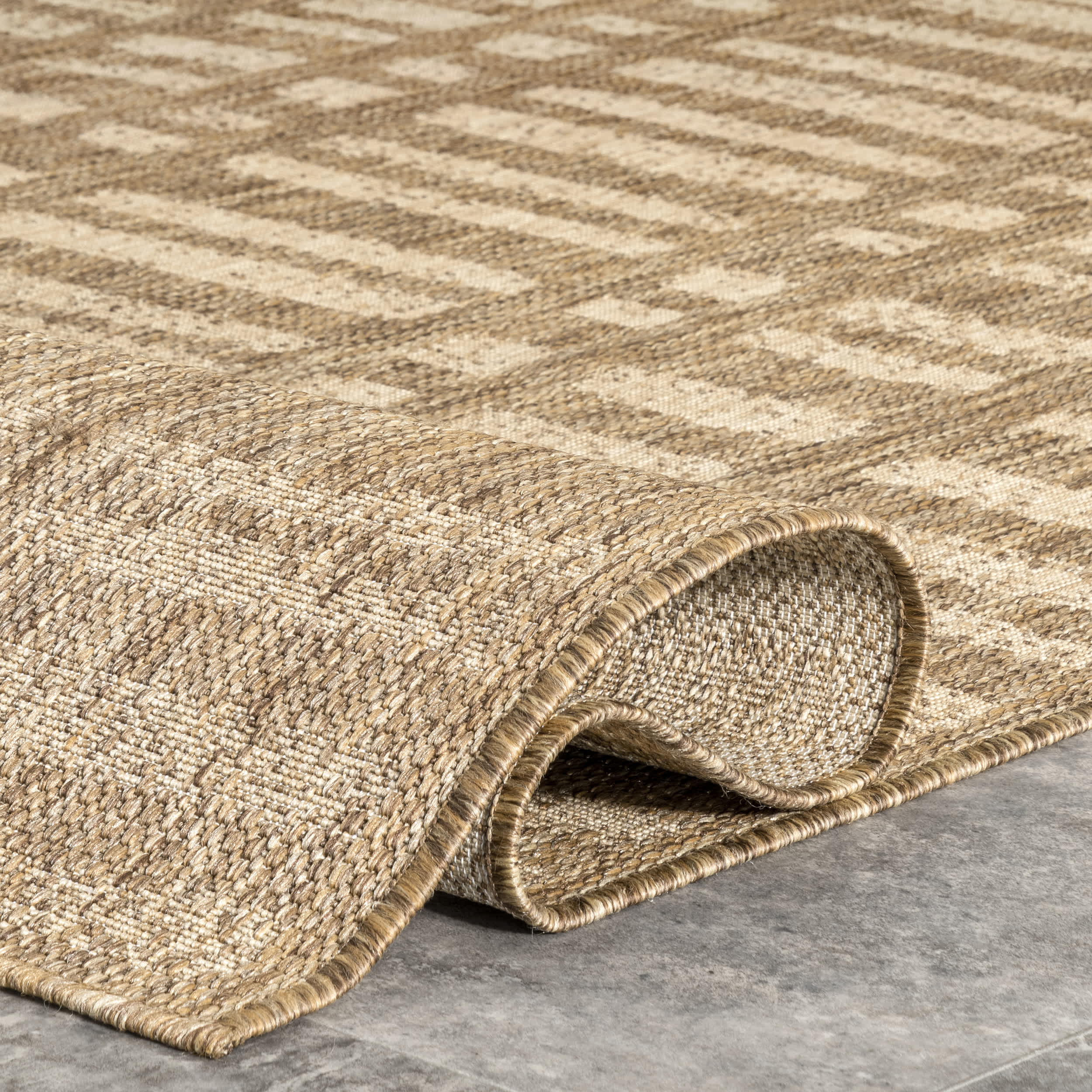 Marin Contemporary Indoor/Outdoor Area Rug - Image 7