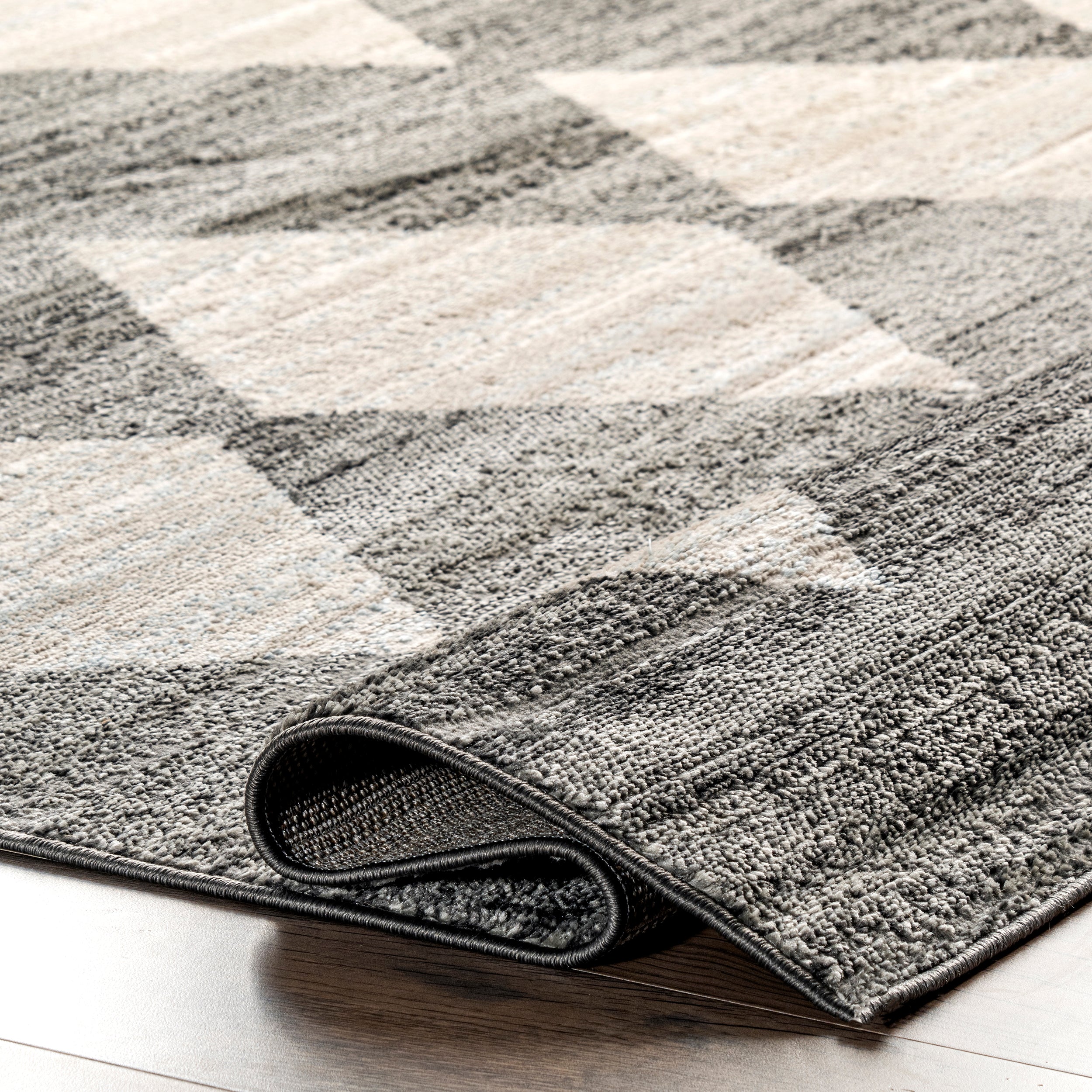 Gianna Contemporary Geometric Checker Tile Area Rug - Image 4